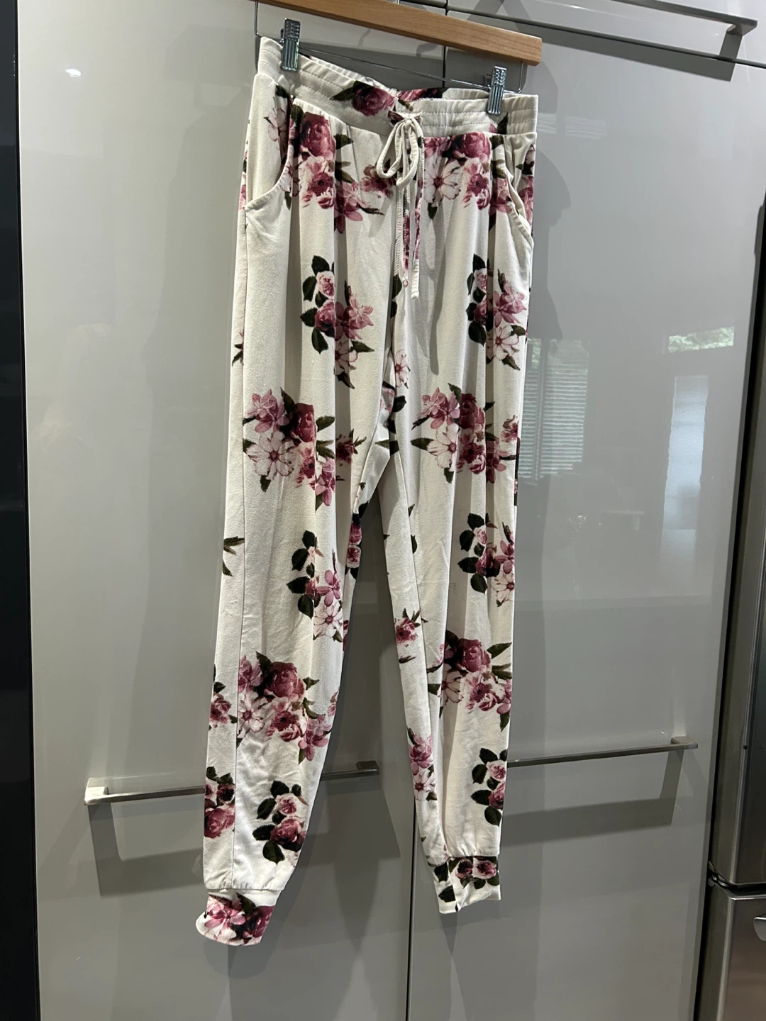 Ardene Floral Print Jogger Pants - Size S/P