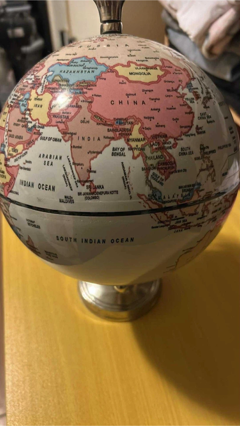 World Globe Desk Decor