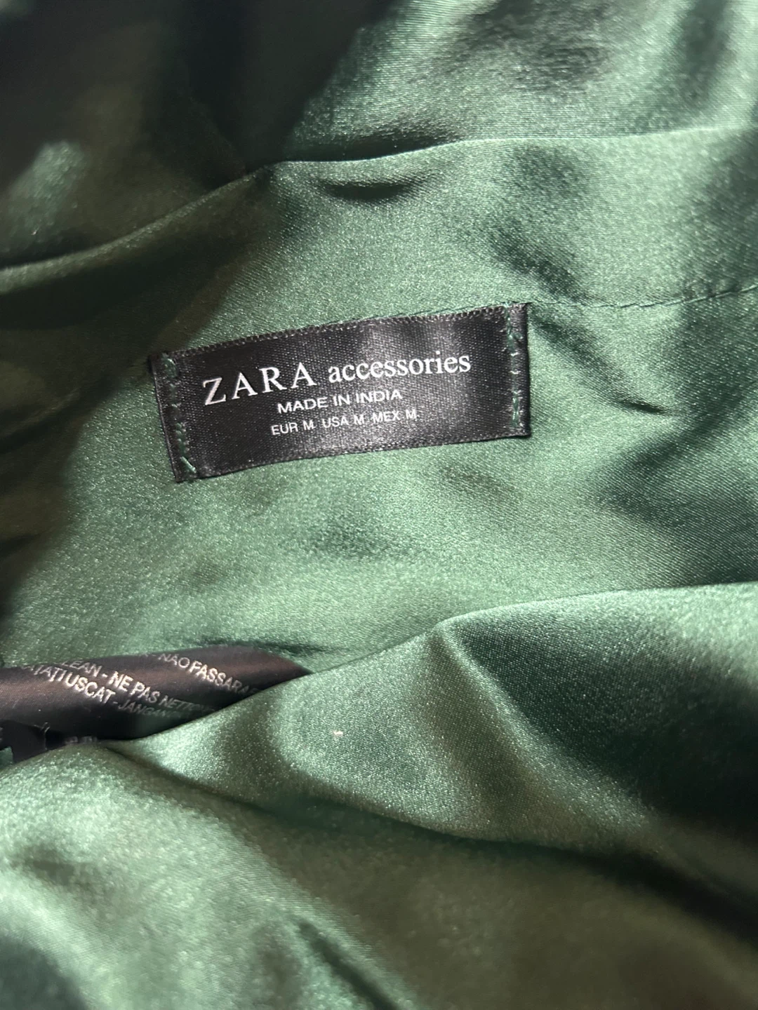 Zara Accessories Velvet Round Bag with Embroidery - photo 5