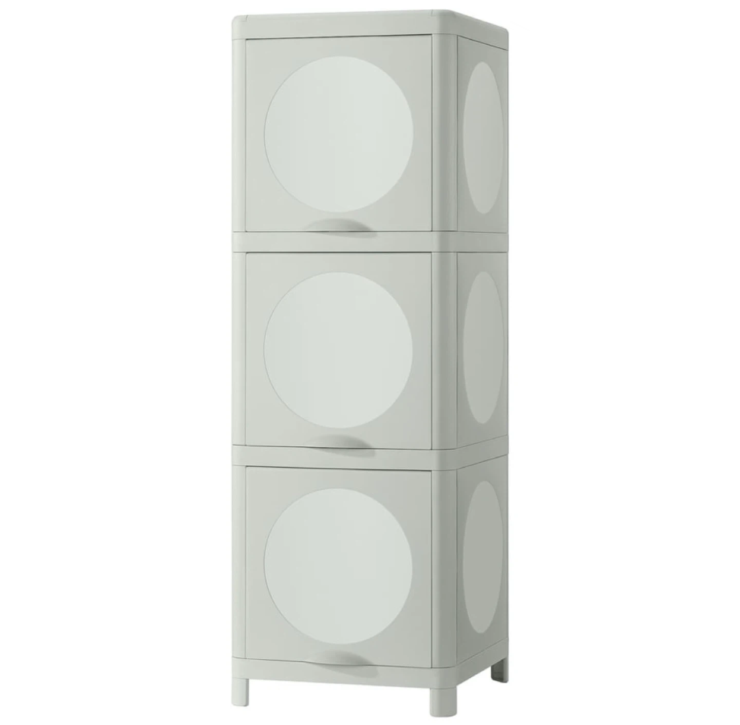 [New/Assembled] 2 IKEA KALLAX 3-Cube Unit (Mint)