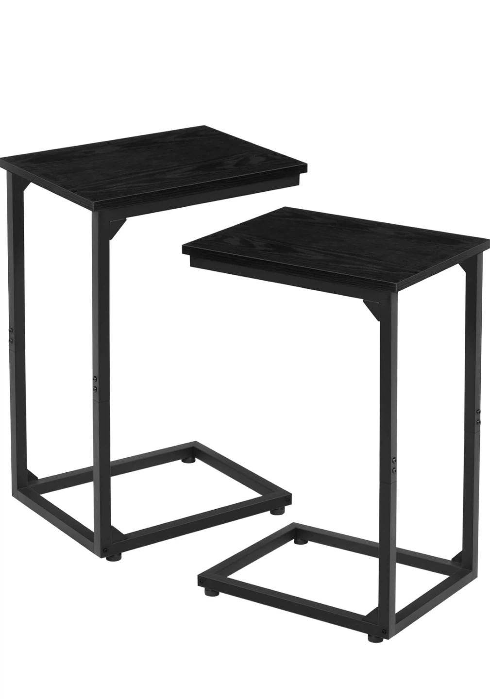 Black C-Table Side Table