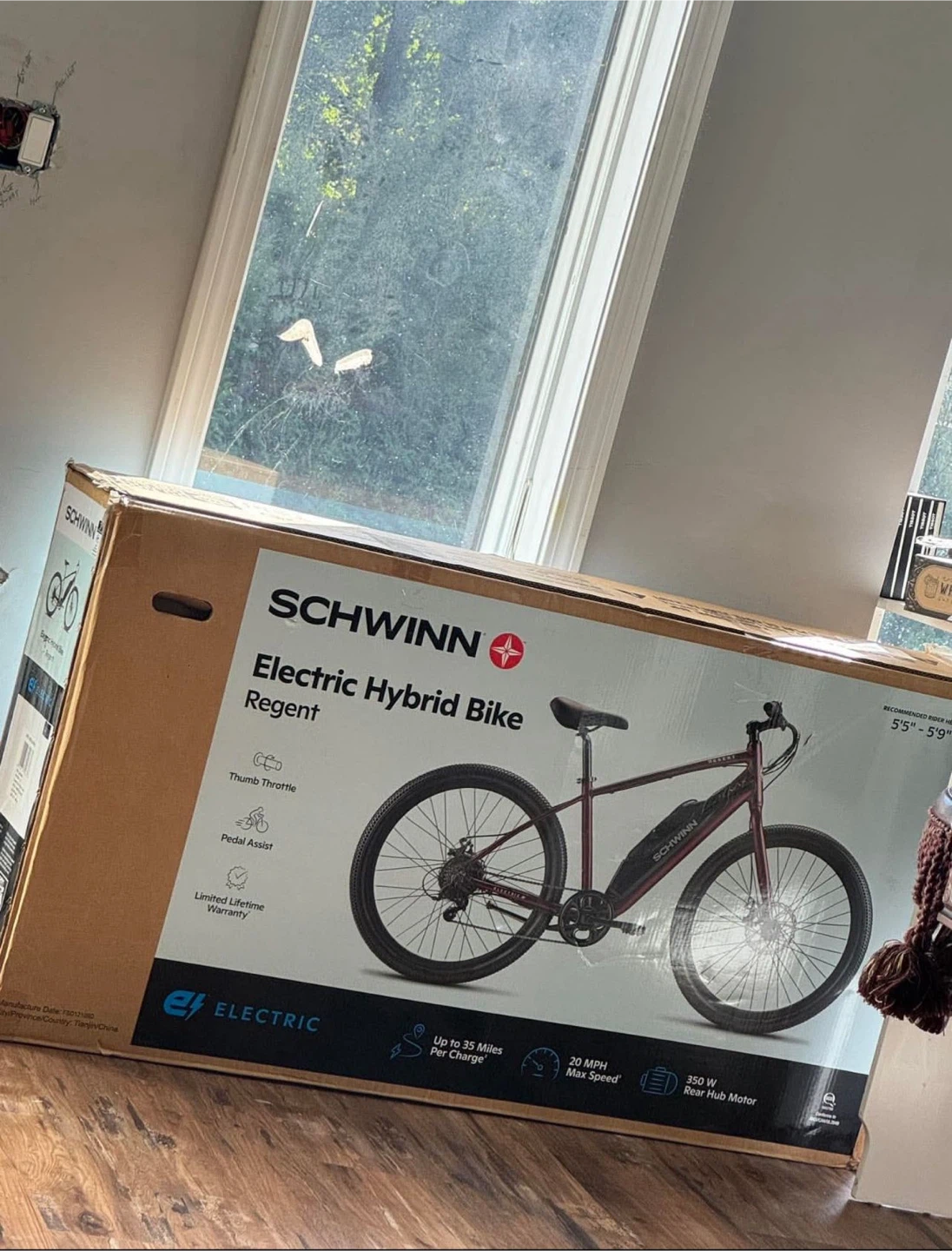 Schwinn Electric Hybrid Bike Regent