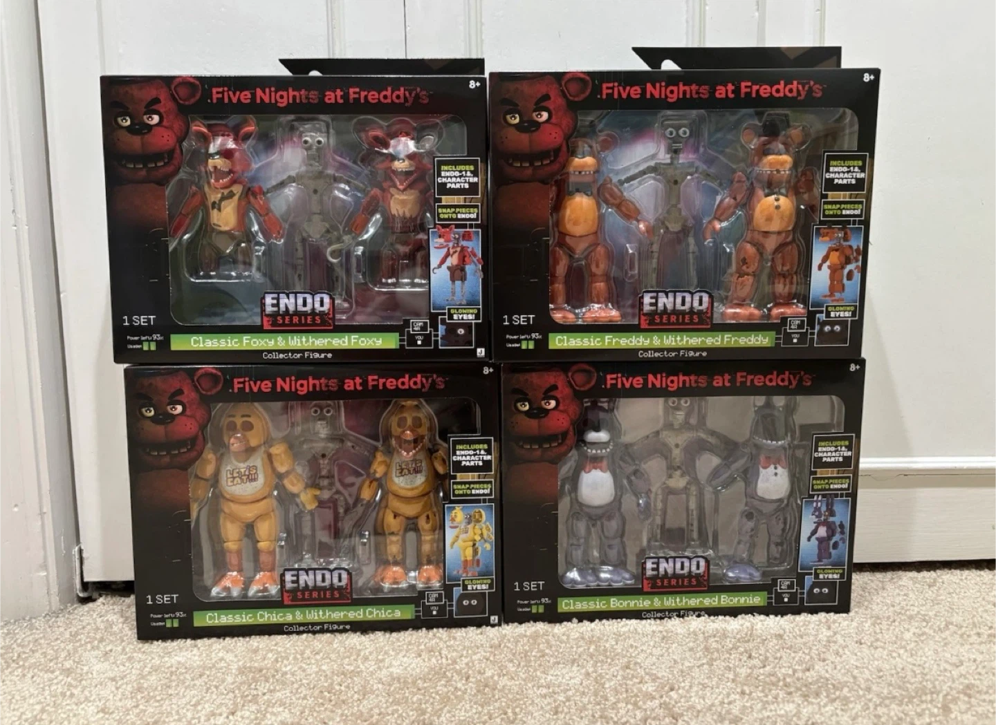 Five Nights at Freddy's Collector Figures complete set of 4