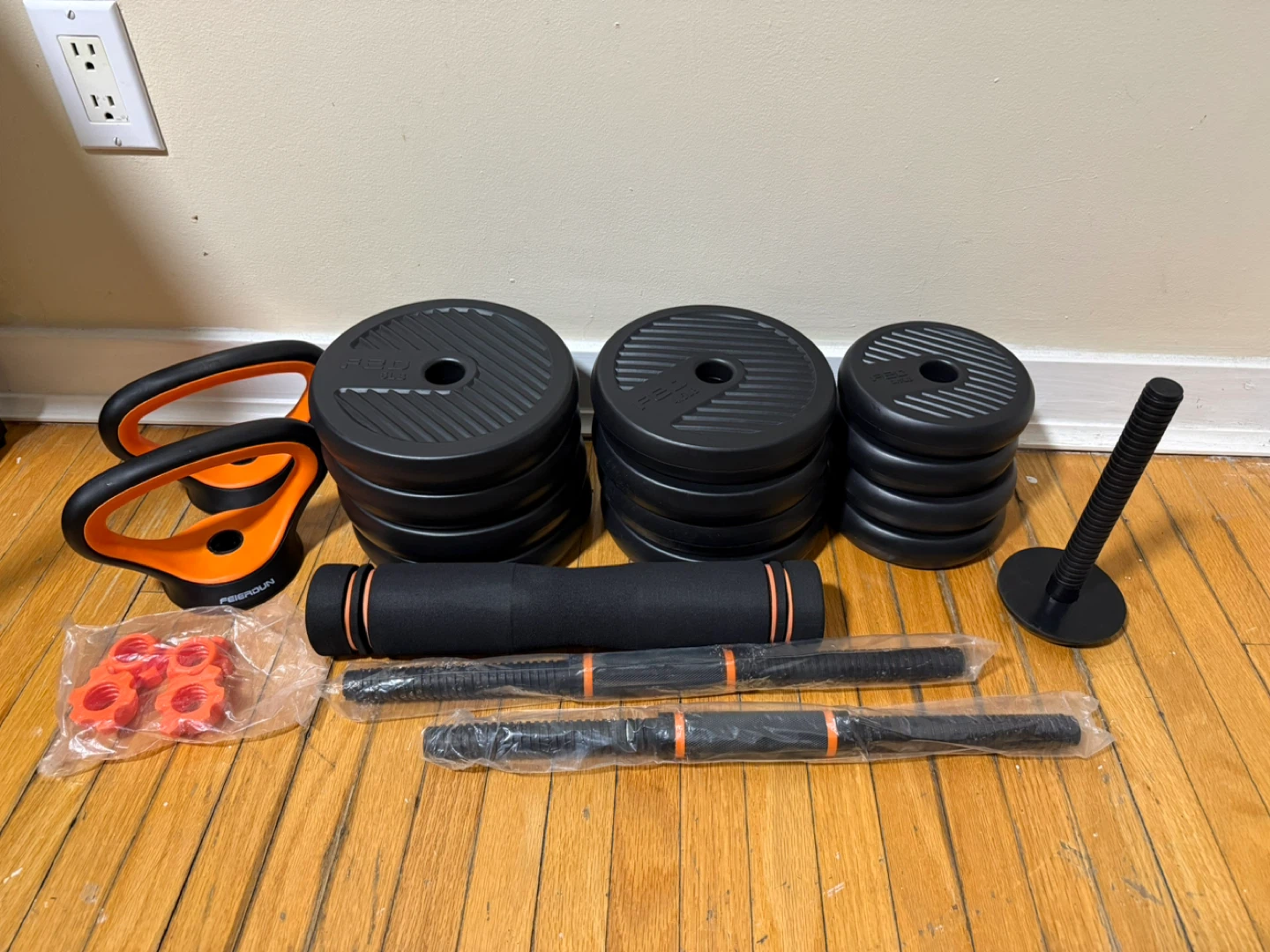 Dumbbell/barbell set