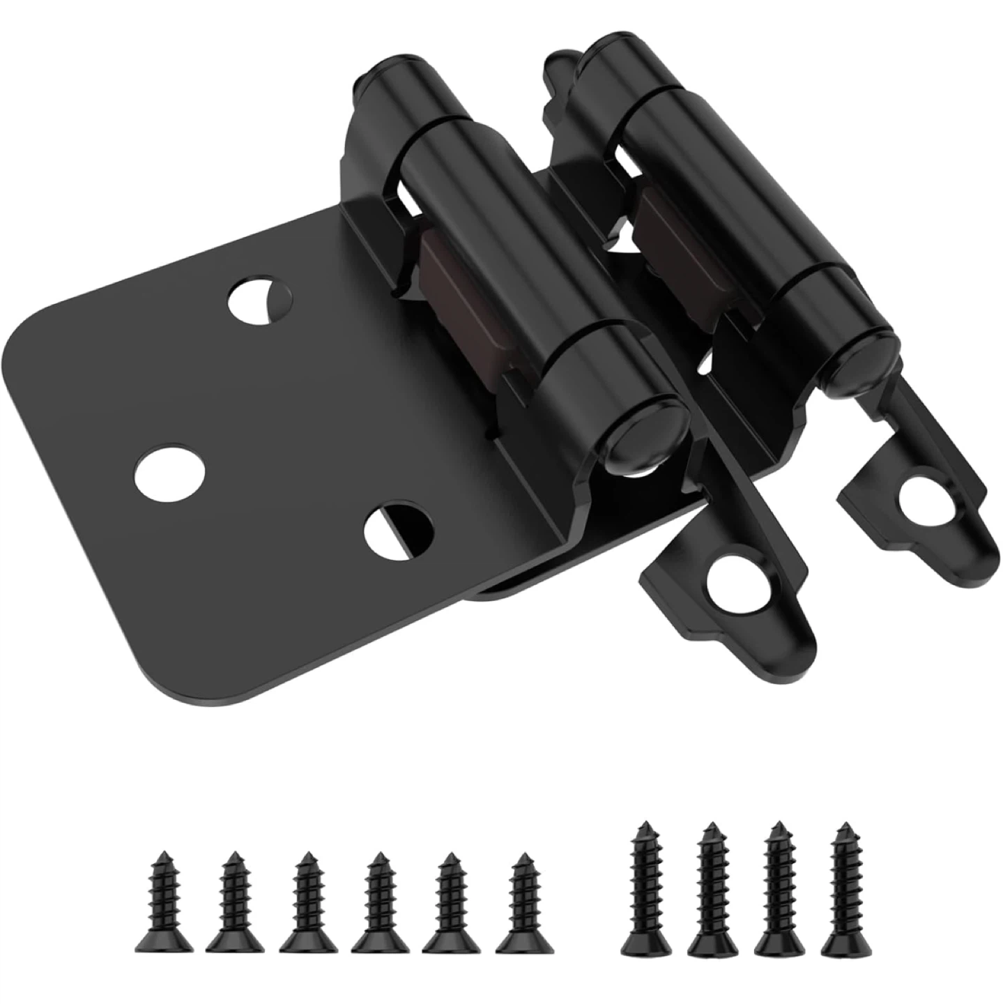 1/2 Inch Overlay Cabinet Hinges (Set of 2)50 pack