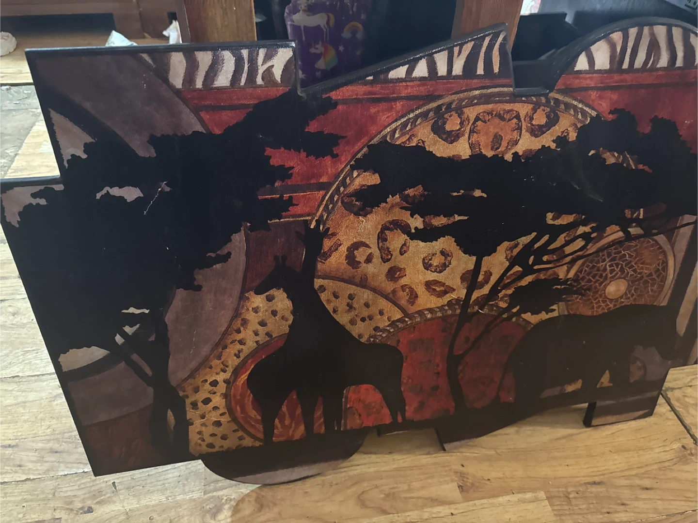 African Safari Silhouette Wall Art - photo 2