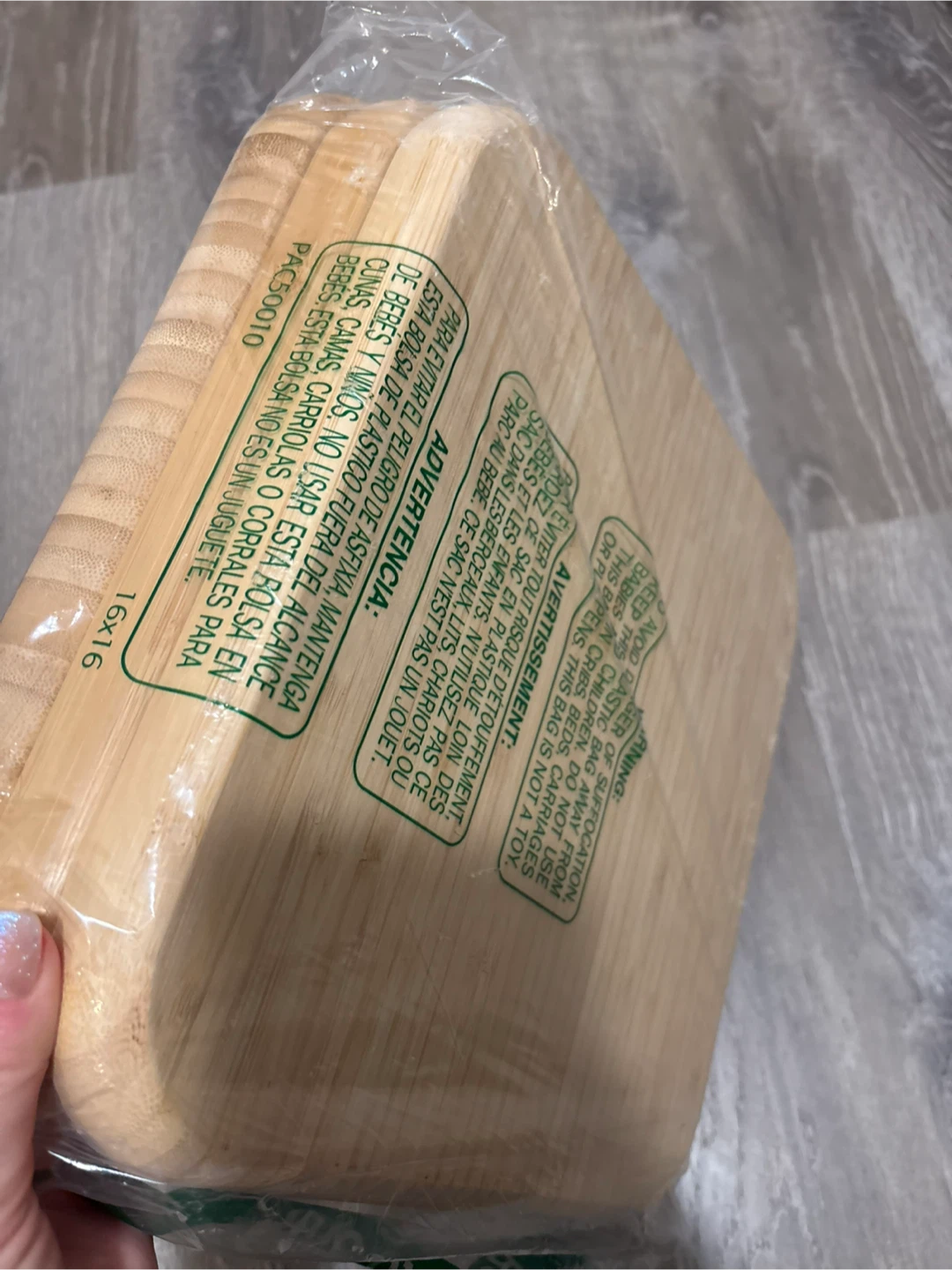 🥕3 new Bamboo Serving Trays - photo 3