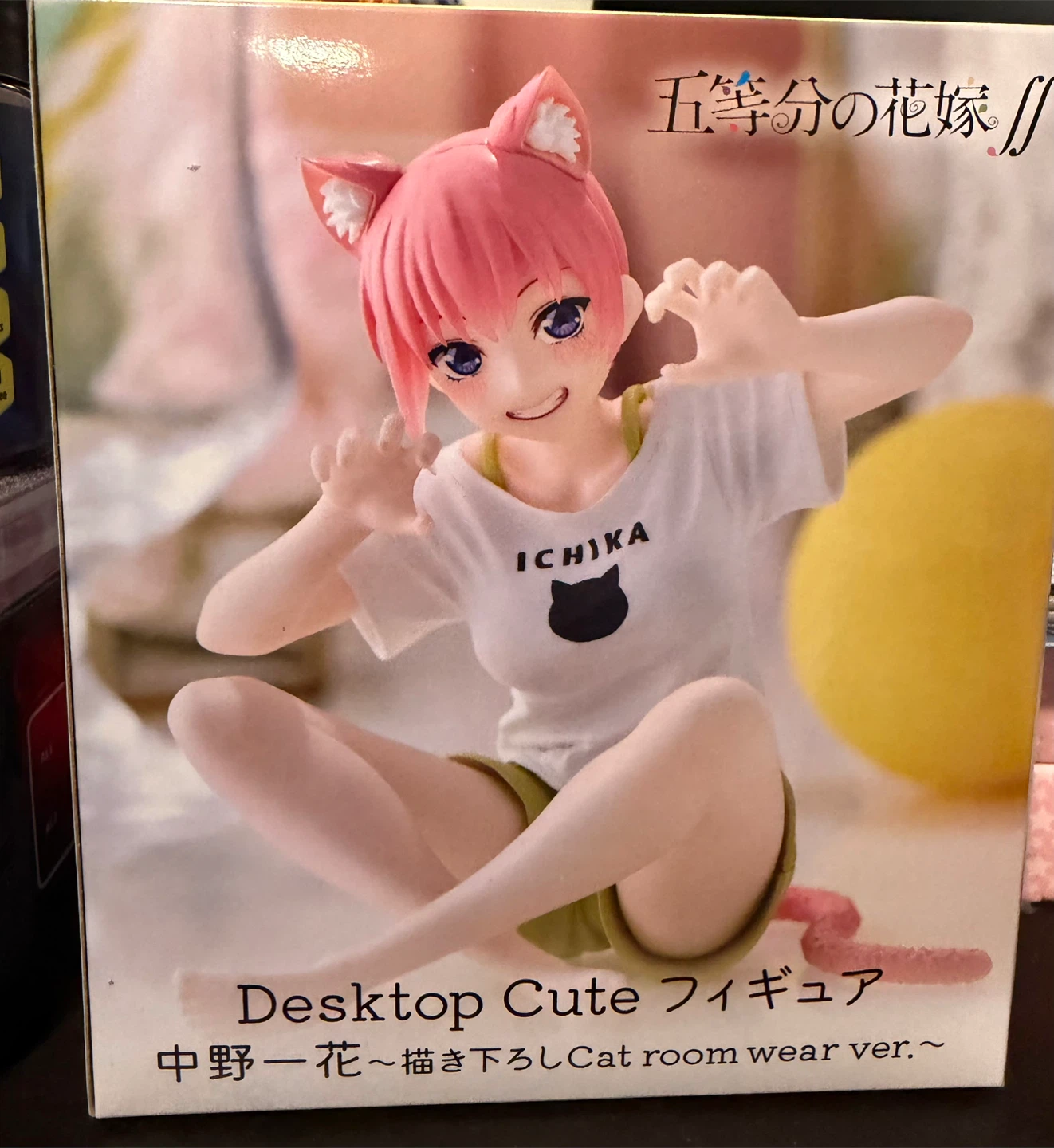 Desktop Cute Ichika Nakano Figure - Cat Room Wear
