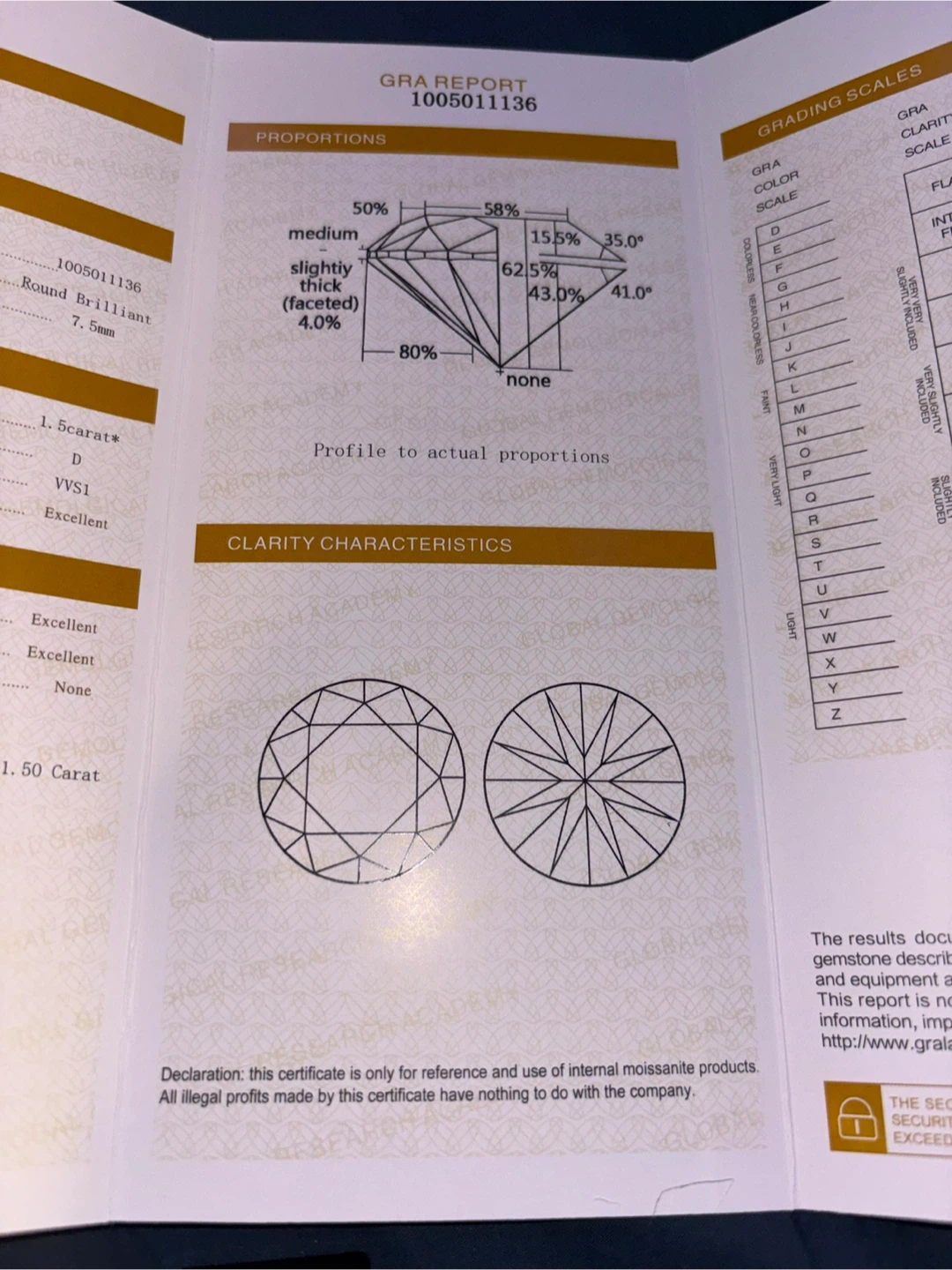 Round and oval moissanite - photo 5