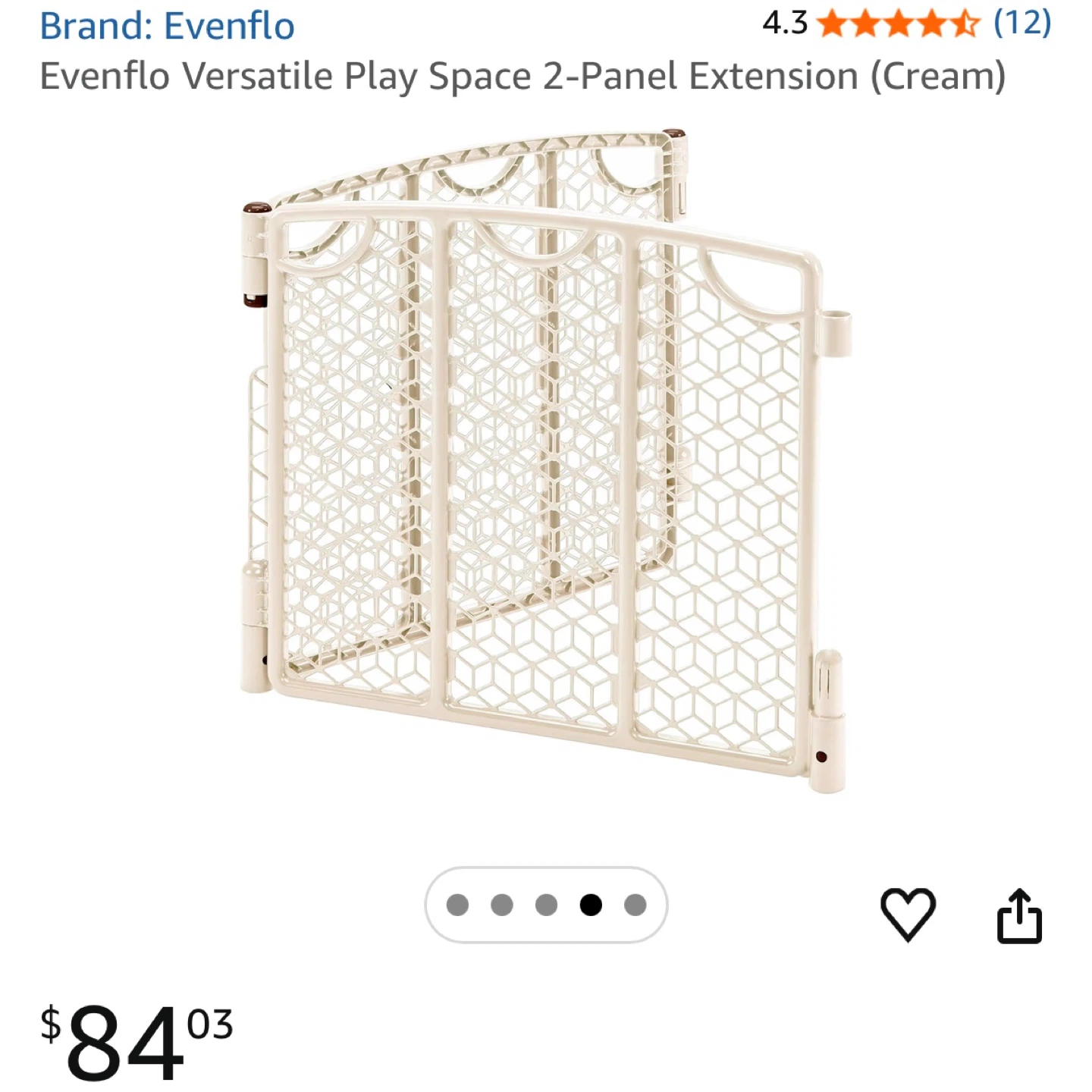 Evenflo Indoor/Outdoor Play Space (6-panel + 2-panel extension) - photo 5