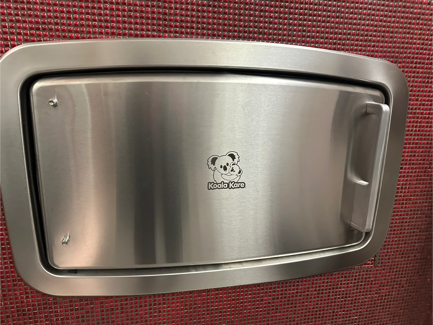 Koala Kare Stainless Steel Diaper Changing Station