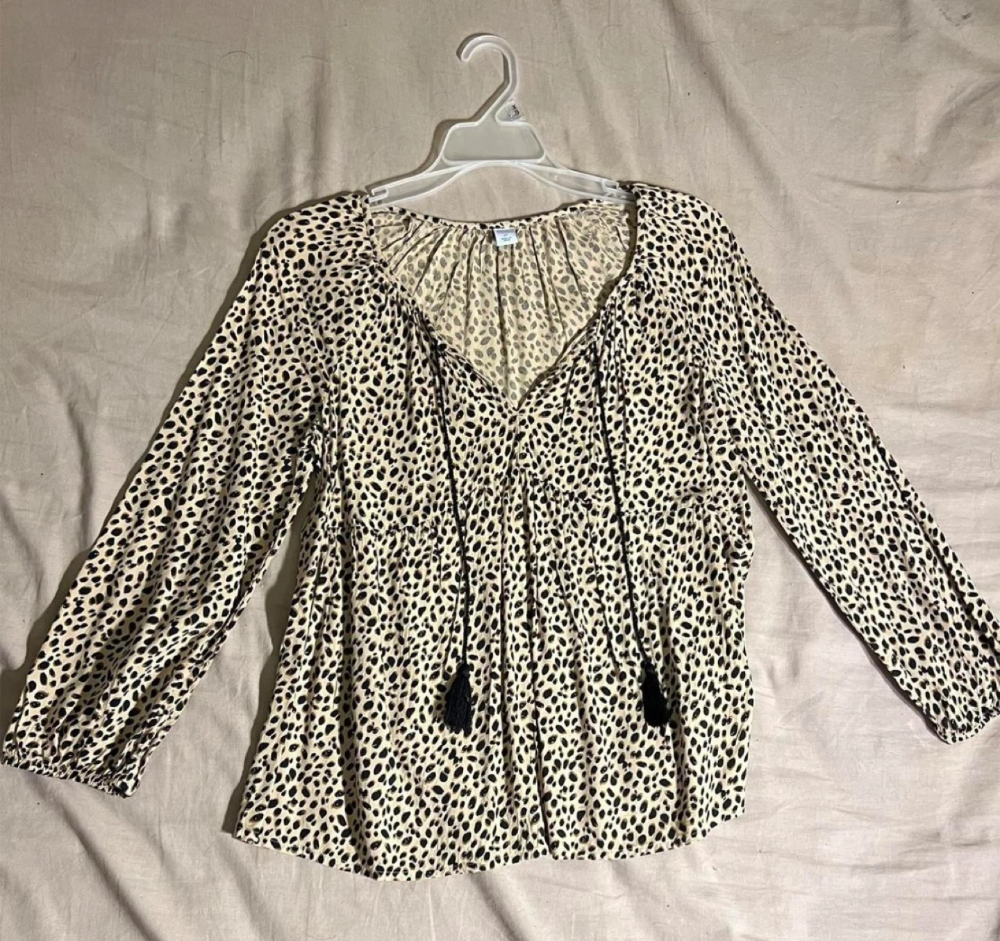 Old Navy Leopard Print Top