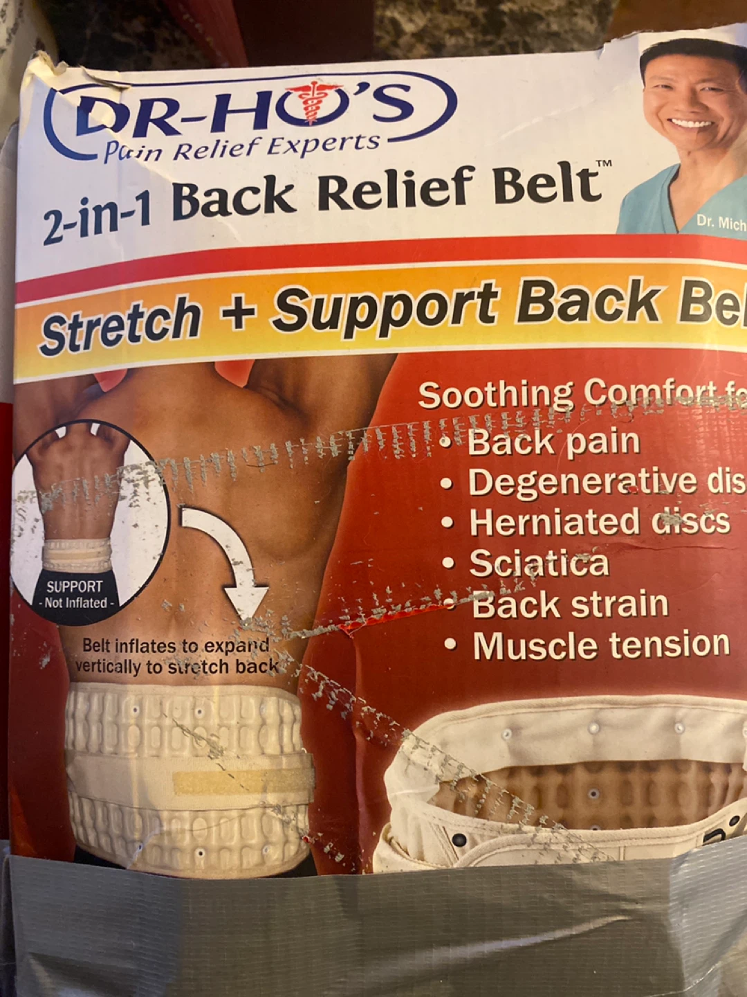Back support back belt