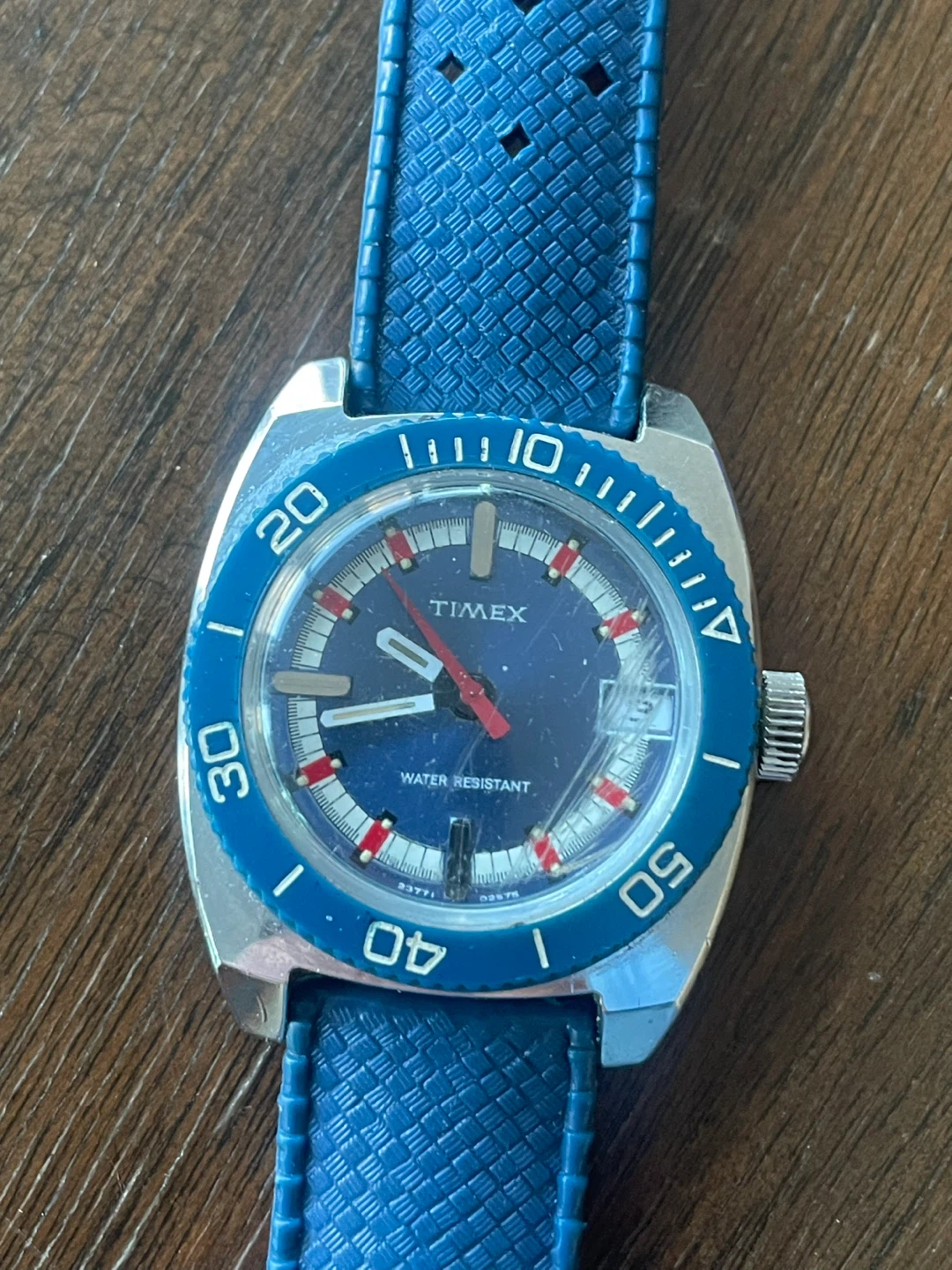 Vintage Timex Water Resistant Dive Watch