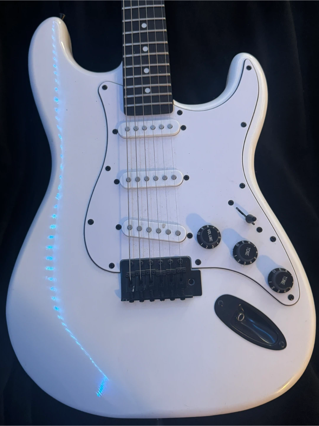 LyxPro Electric Guitar - White - photo 3