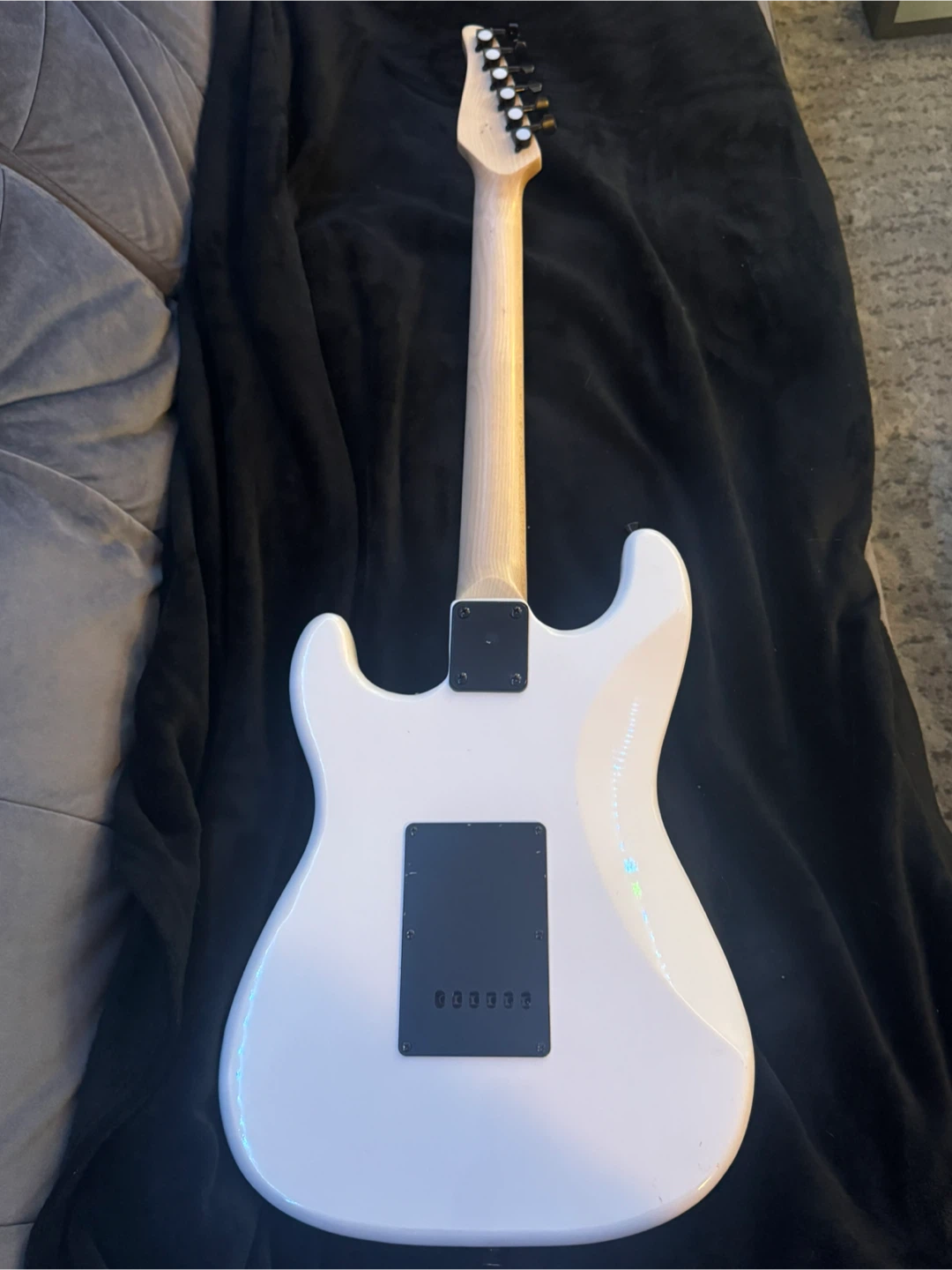 LyxPro Electric Guitar - White - photo 4