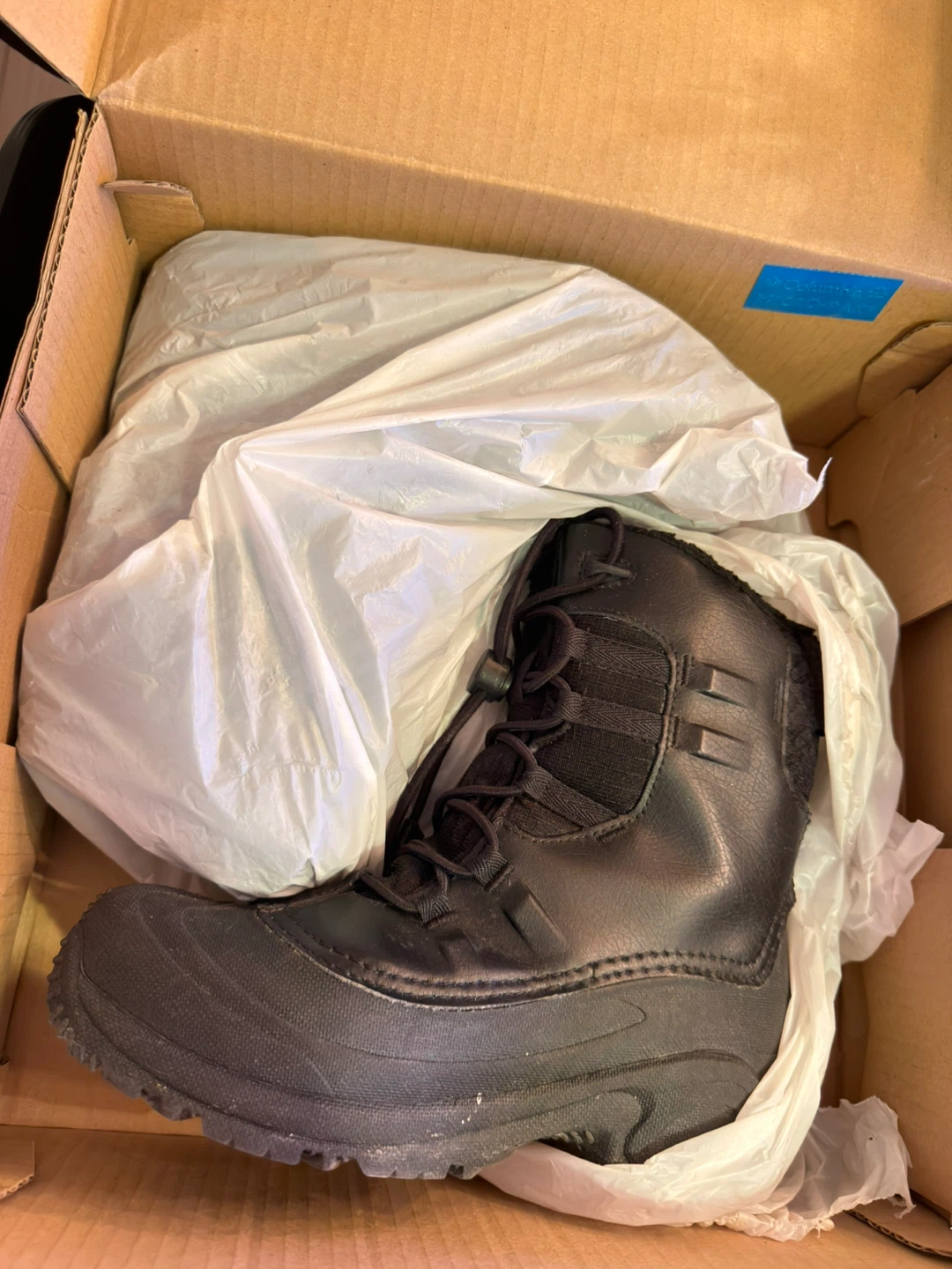 Columbia Youth Bugaboot Celsius Winter Boots Black Size 4 - photo 2
