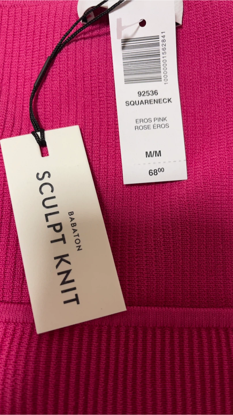 New Aritzia Babaton Sculpt Knit Squareneck Top - photo 2