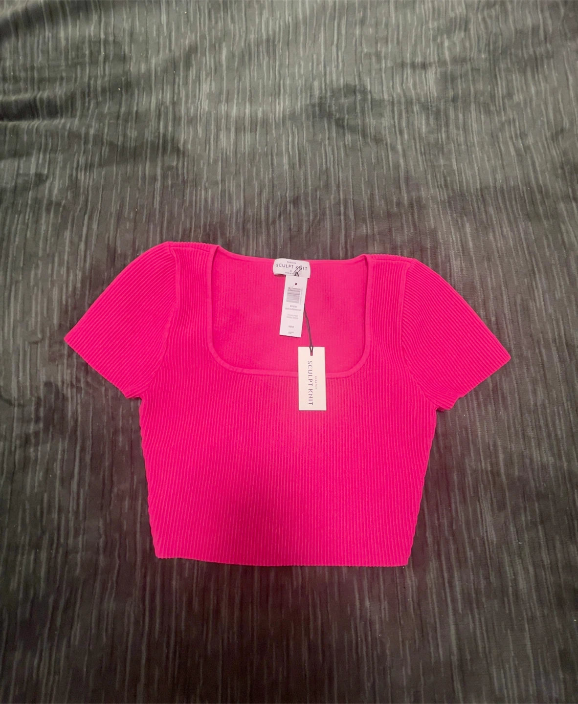 New Aritzia Babaton Sculpt Knit Squareneck Top - photo 3