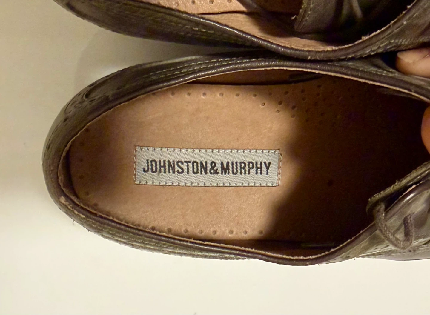 Johnston & Murphy Men's Wingtip Oxfords Sz 11 - photo 3