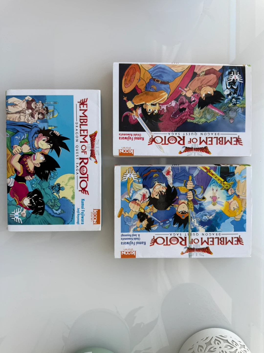 Dragon Quest Saga Emblem of Roto Manga 1-3 bundle