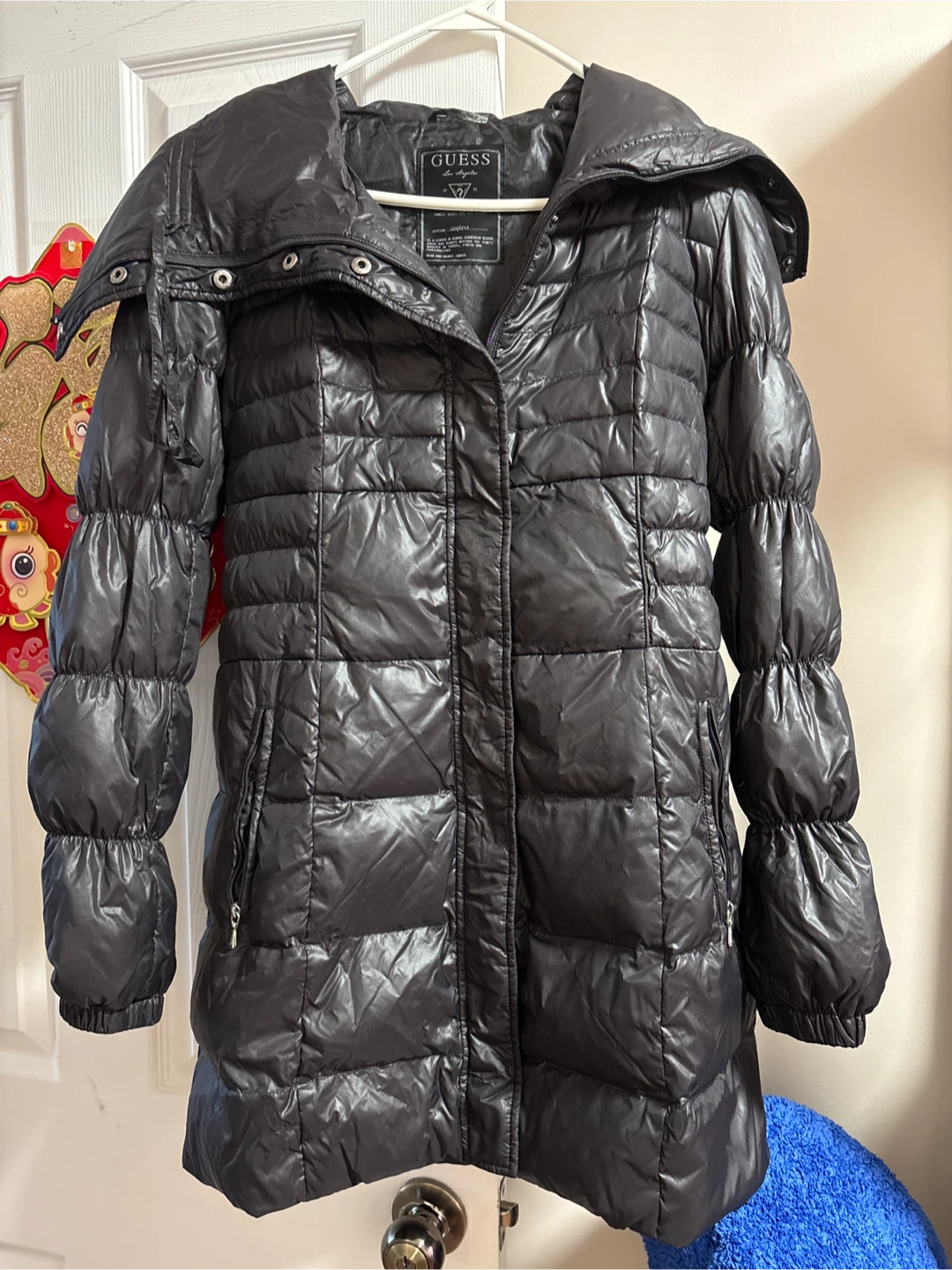 Guess Puffer Jacket medium black