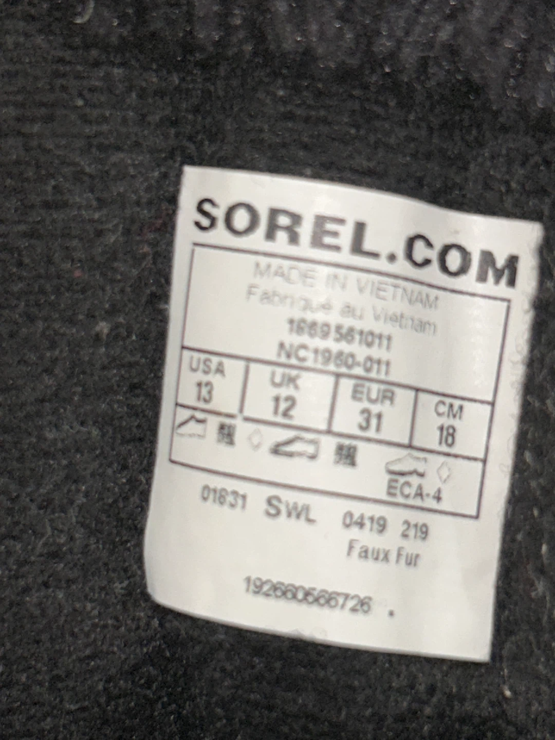 Sorel Kids Snow Boots - Size 13 US Toddler - photo 2