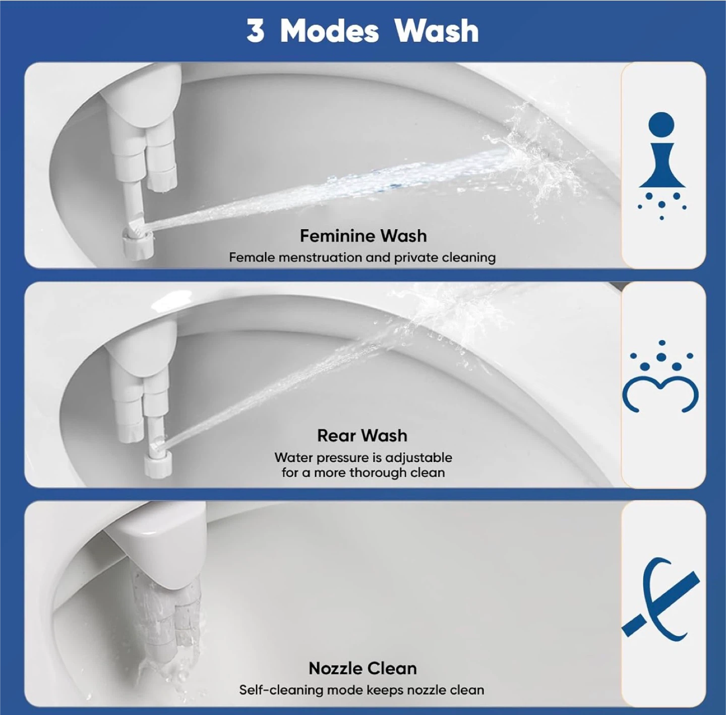 Bidet Attachment with Hot & Cold Water - photo 5