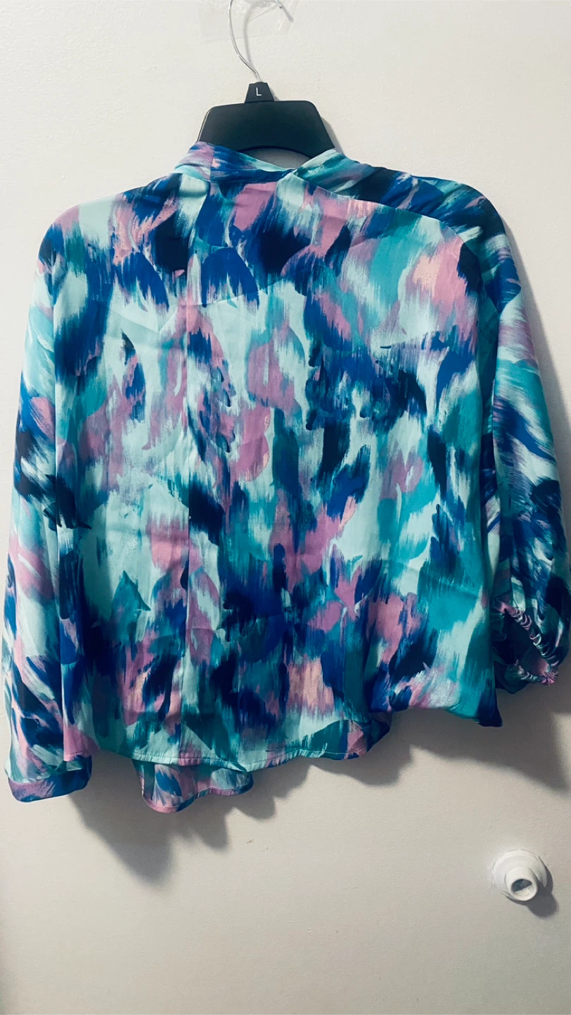 Shibori print cardigan XXS new without tags - photo 2