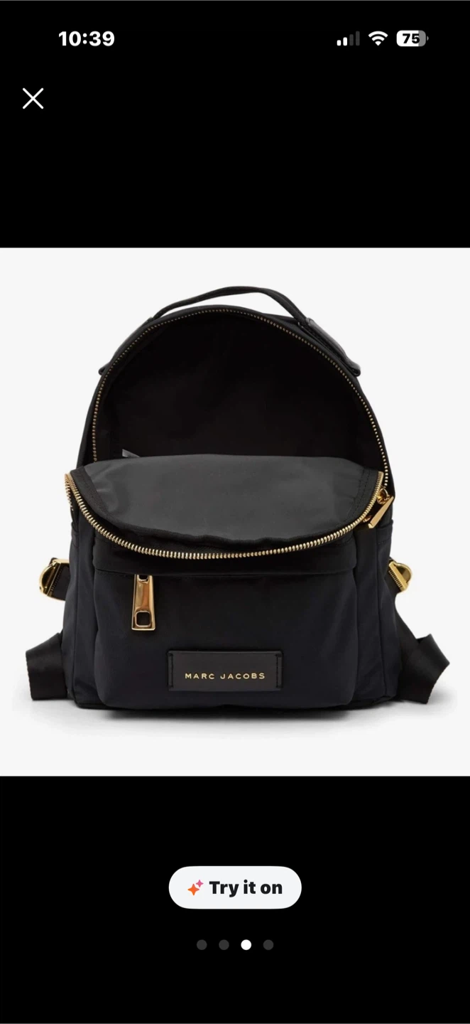 Marc Jacobs Black Nylon Backpack - photo 2