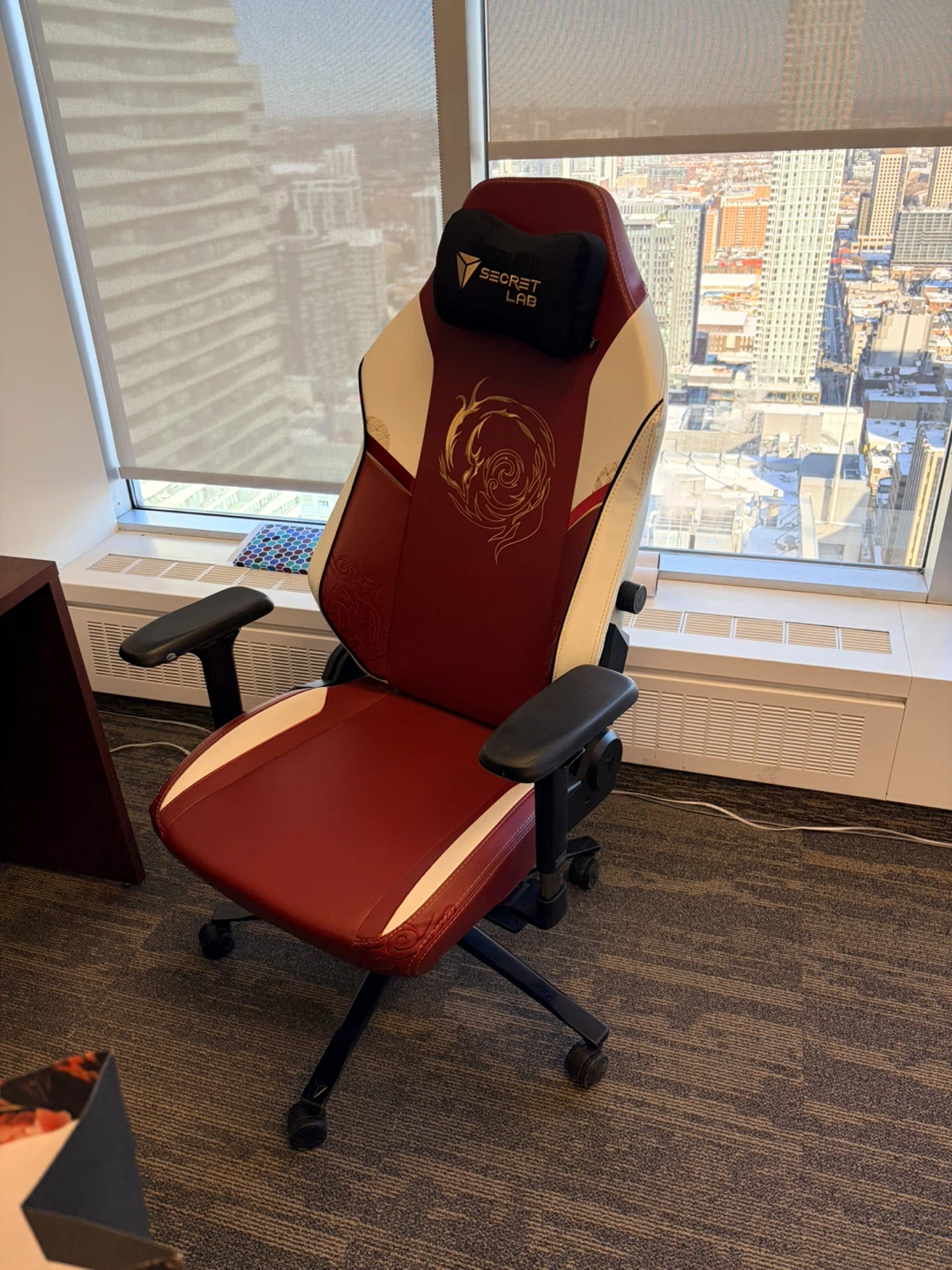 Secretlab Gaming Chair - Red and White XL