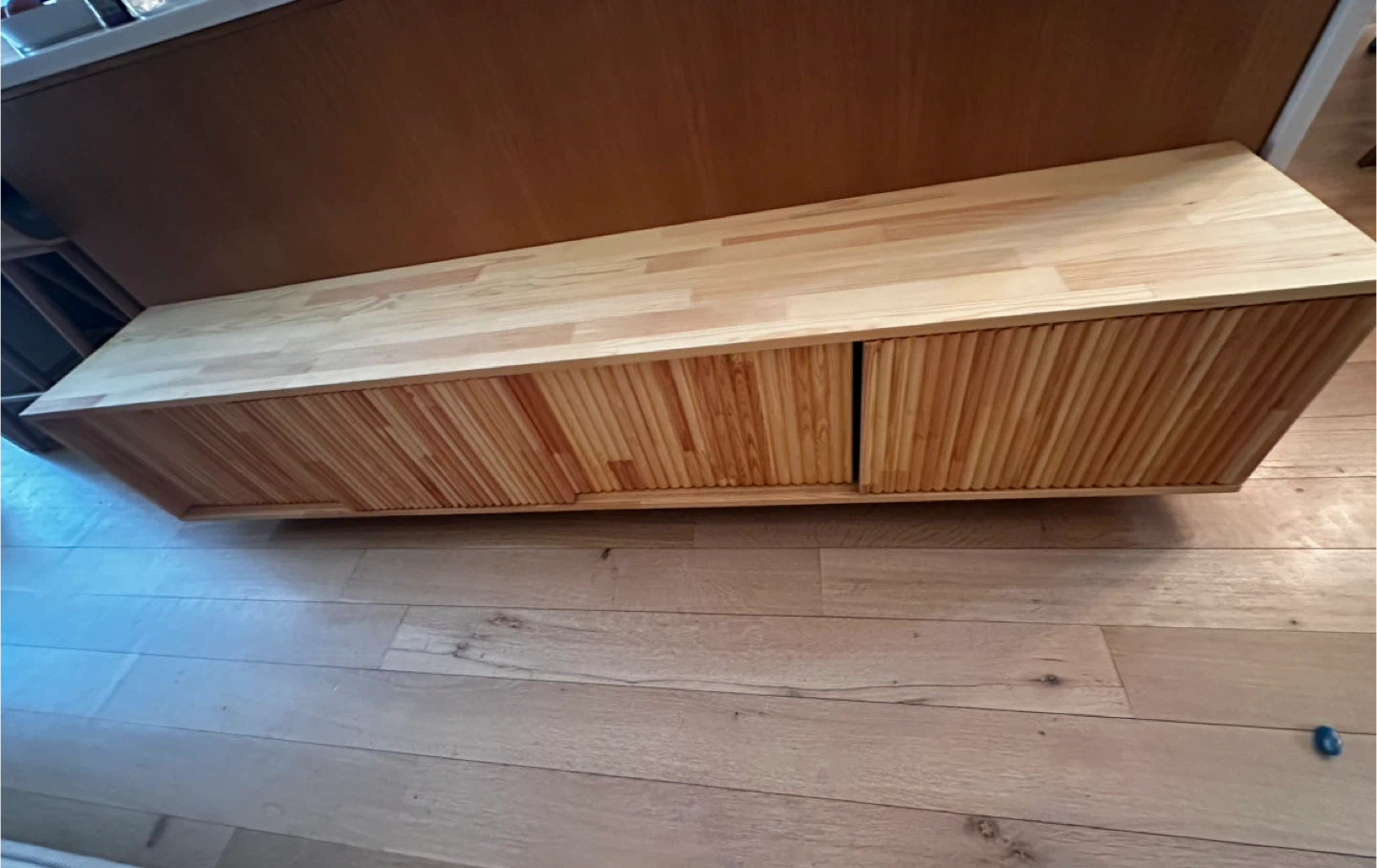 Wooden TV Stand Media Console Cabinet - photo 2