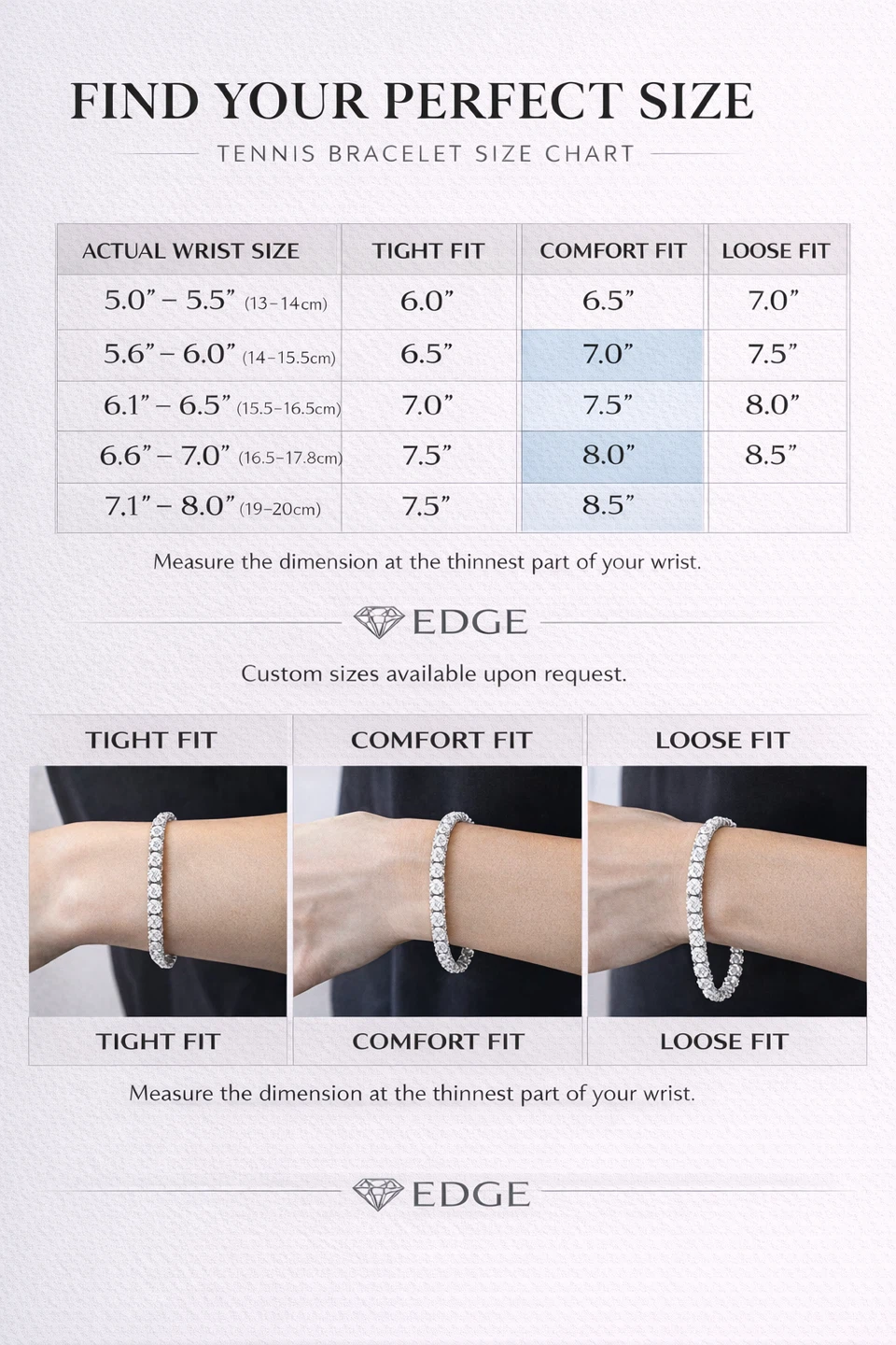 3 mm Moissanite 925 Sterling Silver Tennis bracelet - photo 5
