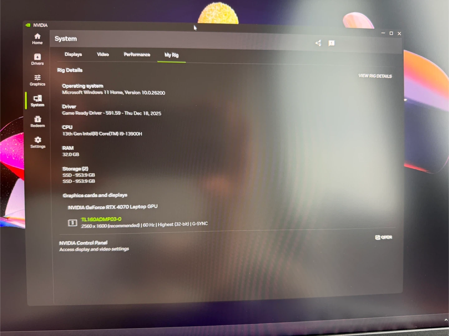 ASUS ROG Zephyrus 16" Laptop - Intel Core i9, 32GB RAM, RTX 4070 - photo 3