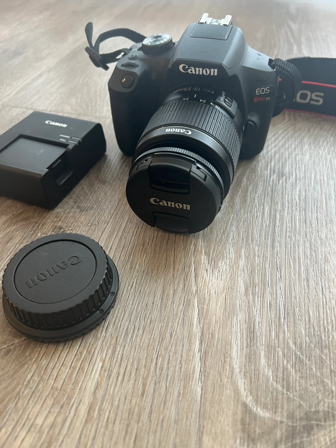 Canon EOS Rebel T7 DSLR Camera with 18-55mm Lens