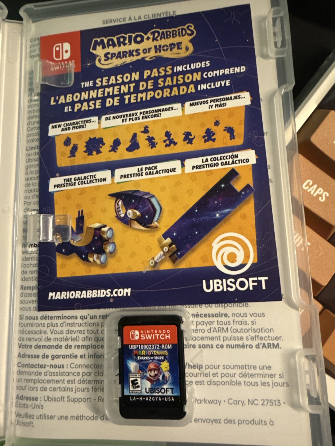 Nintendo Switch Mario + Rabbids Sparks of Hope game - photo 3
