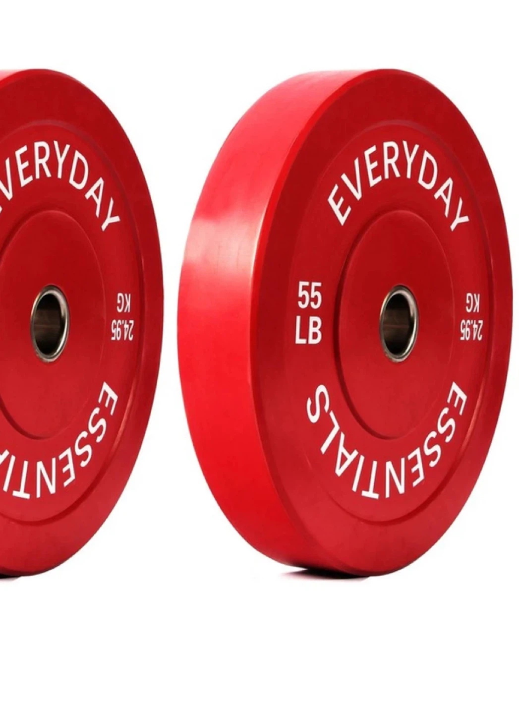 Everyday Essentials Red Weight Plates (24.95 KG / 55 LB) - photo 5