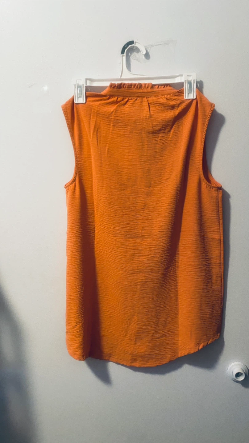 Madeline Jones size s coral tank - photo 3