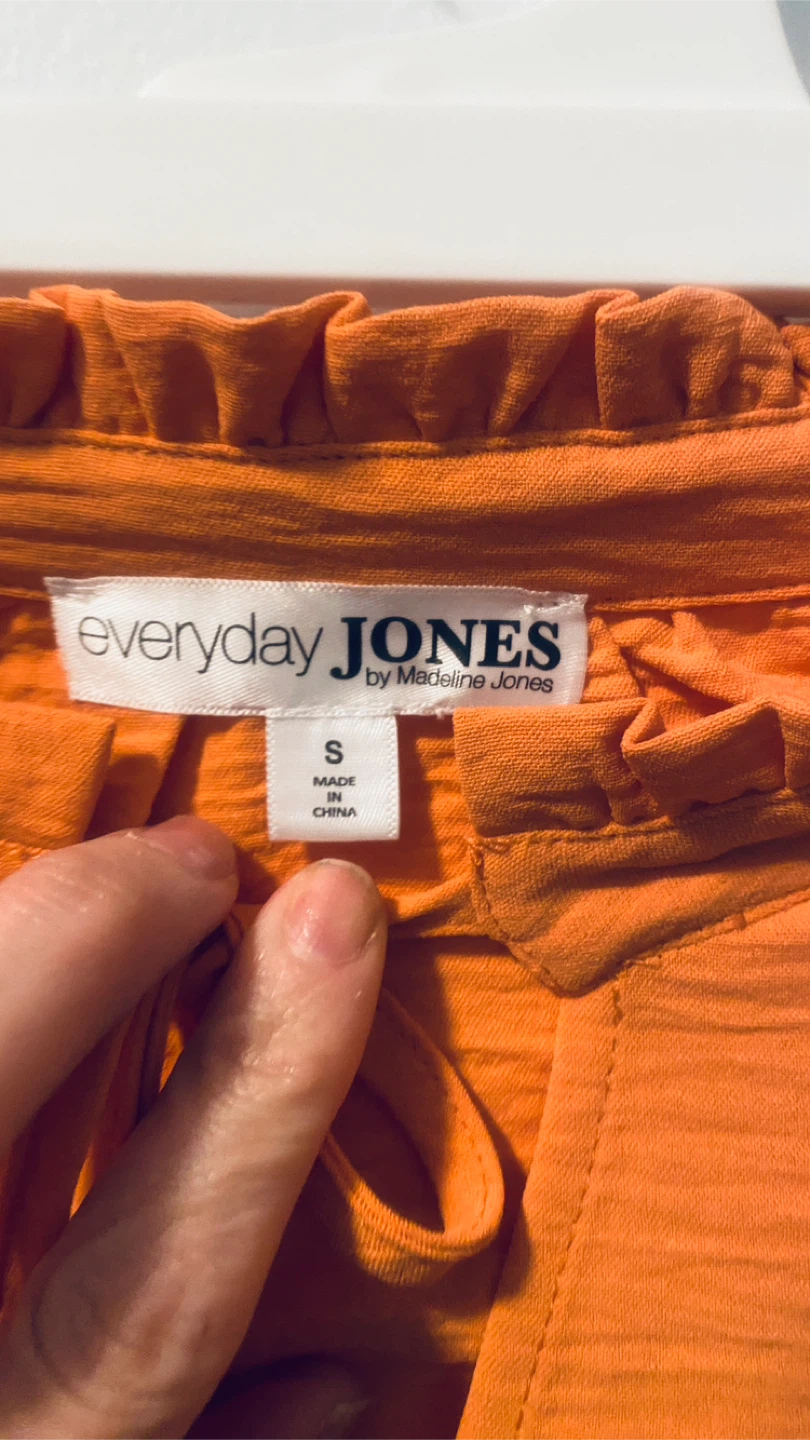 Madeline Jones size s coral tank - photo 4