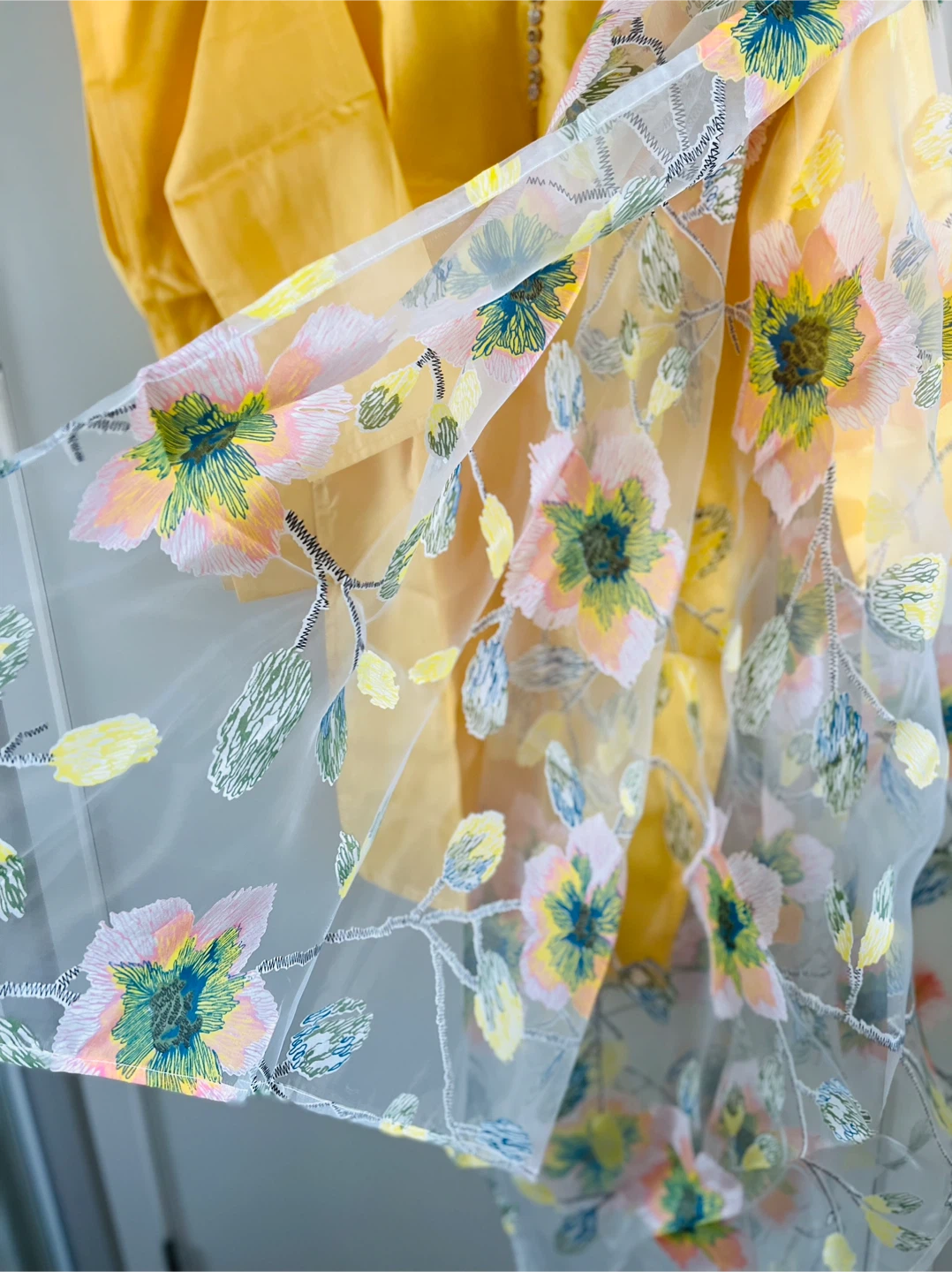 Kattan silk suit with organza dupatta new - photo 2