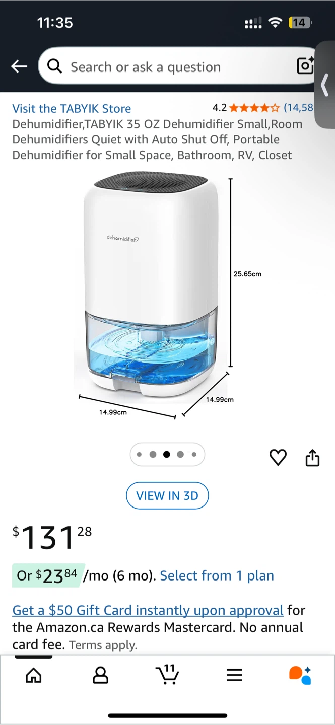 Dehumidifier for Small Space - photo 4