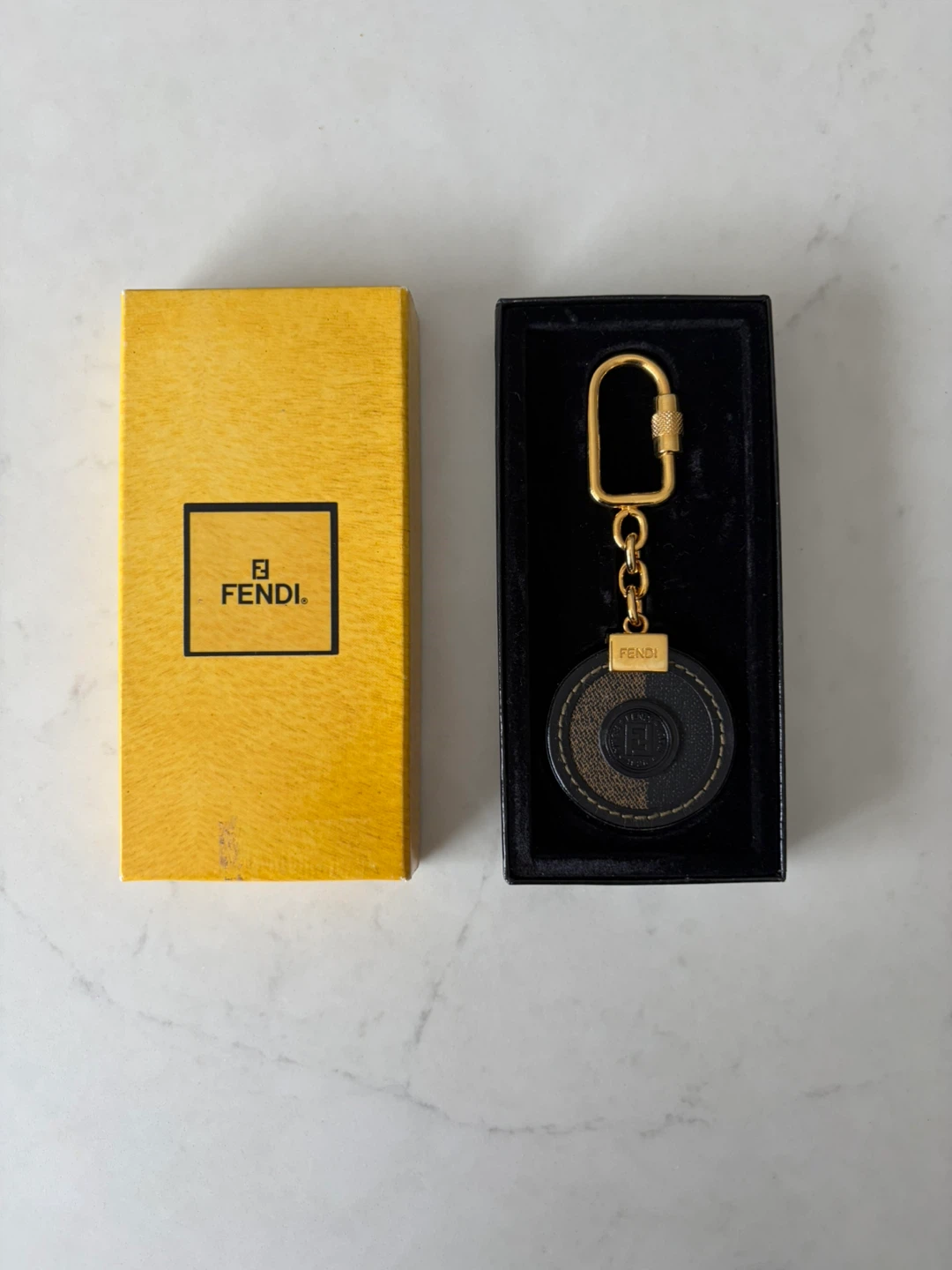 Fendi Round Keychain