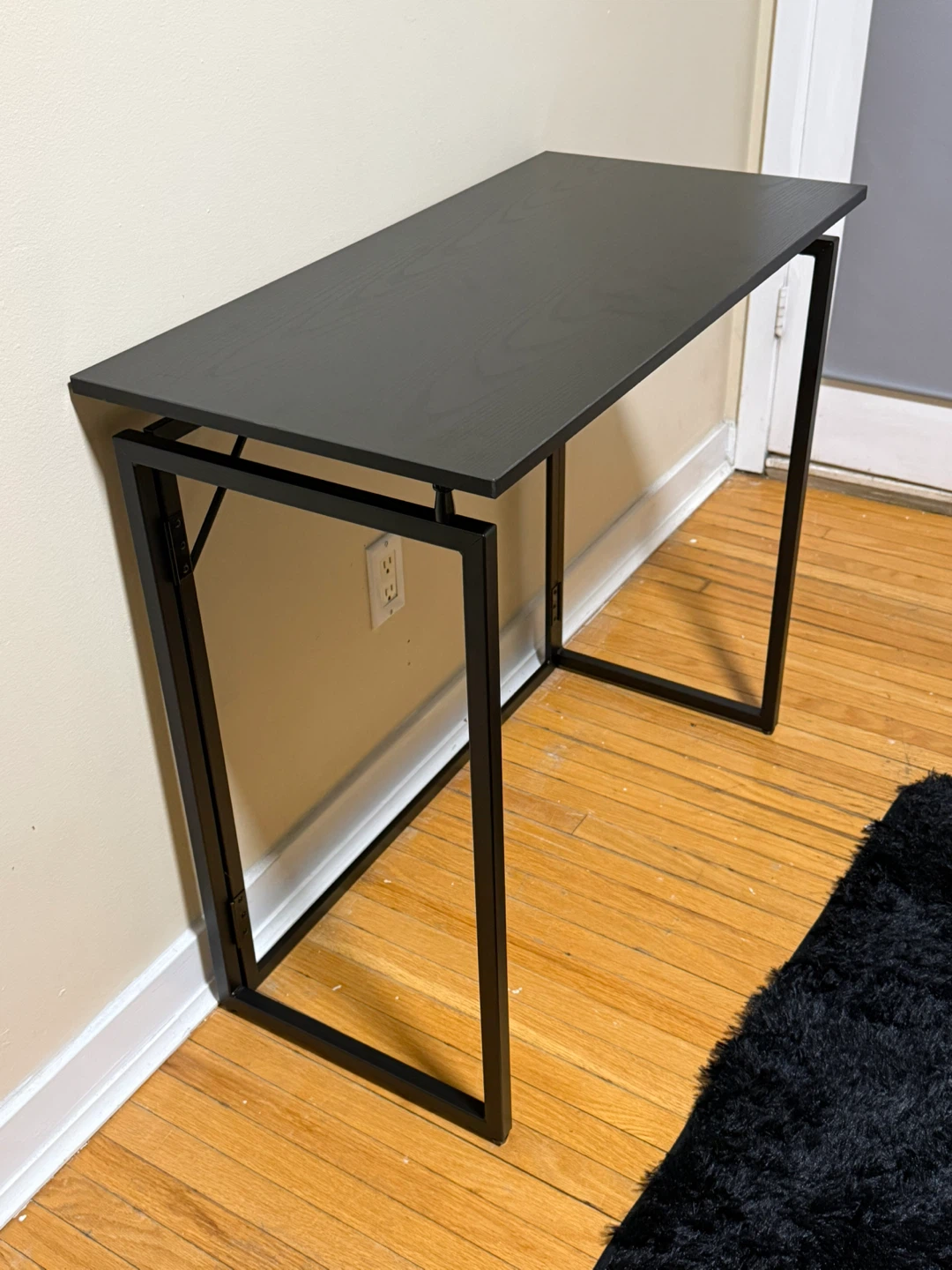 Alawooder Folding Desk - Black, 31.5 Inch