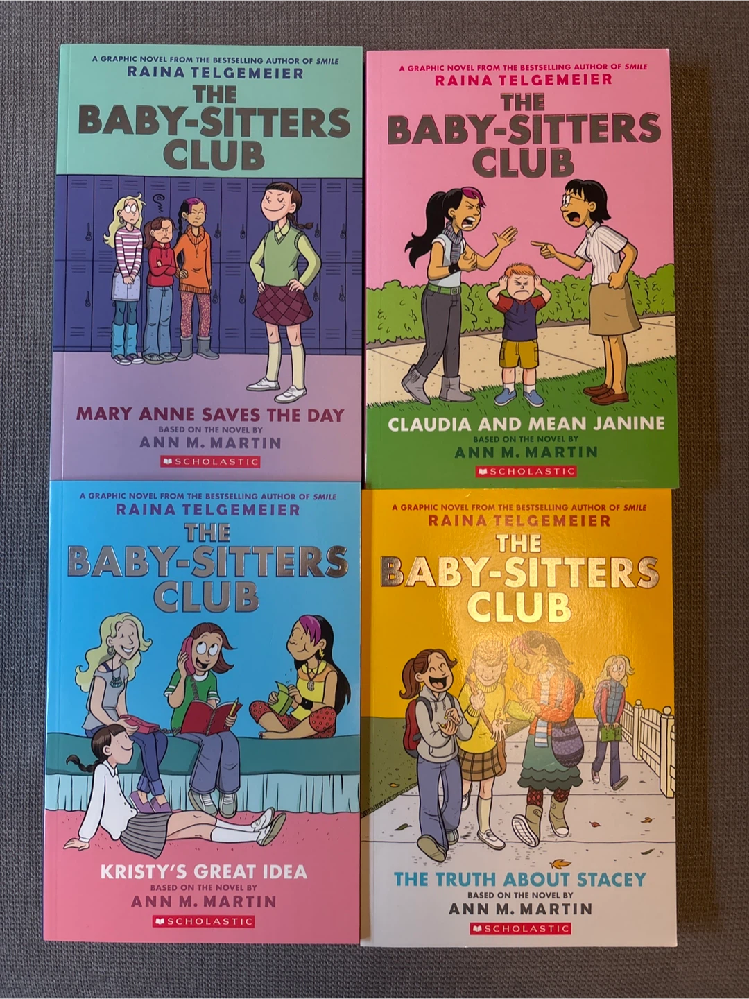 The Baby-Sitters Club Graphic Novels #1-4 Box Set