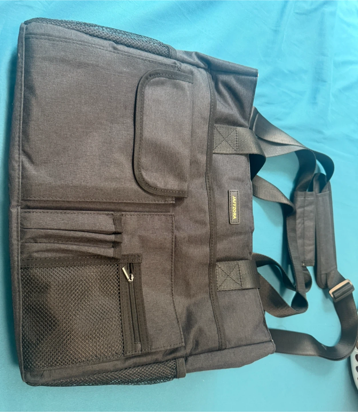 Jaffzora Black Tote Bag