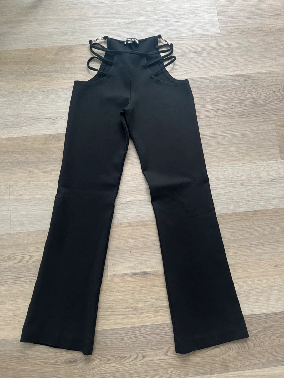 I AM GIA Black lucid pants