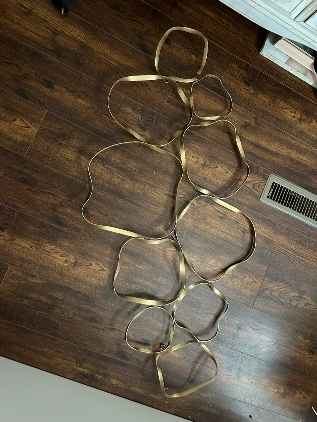 Gold Metal Wall Art