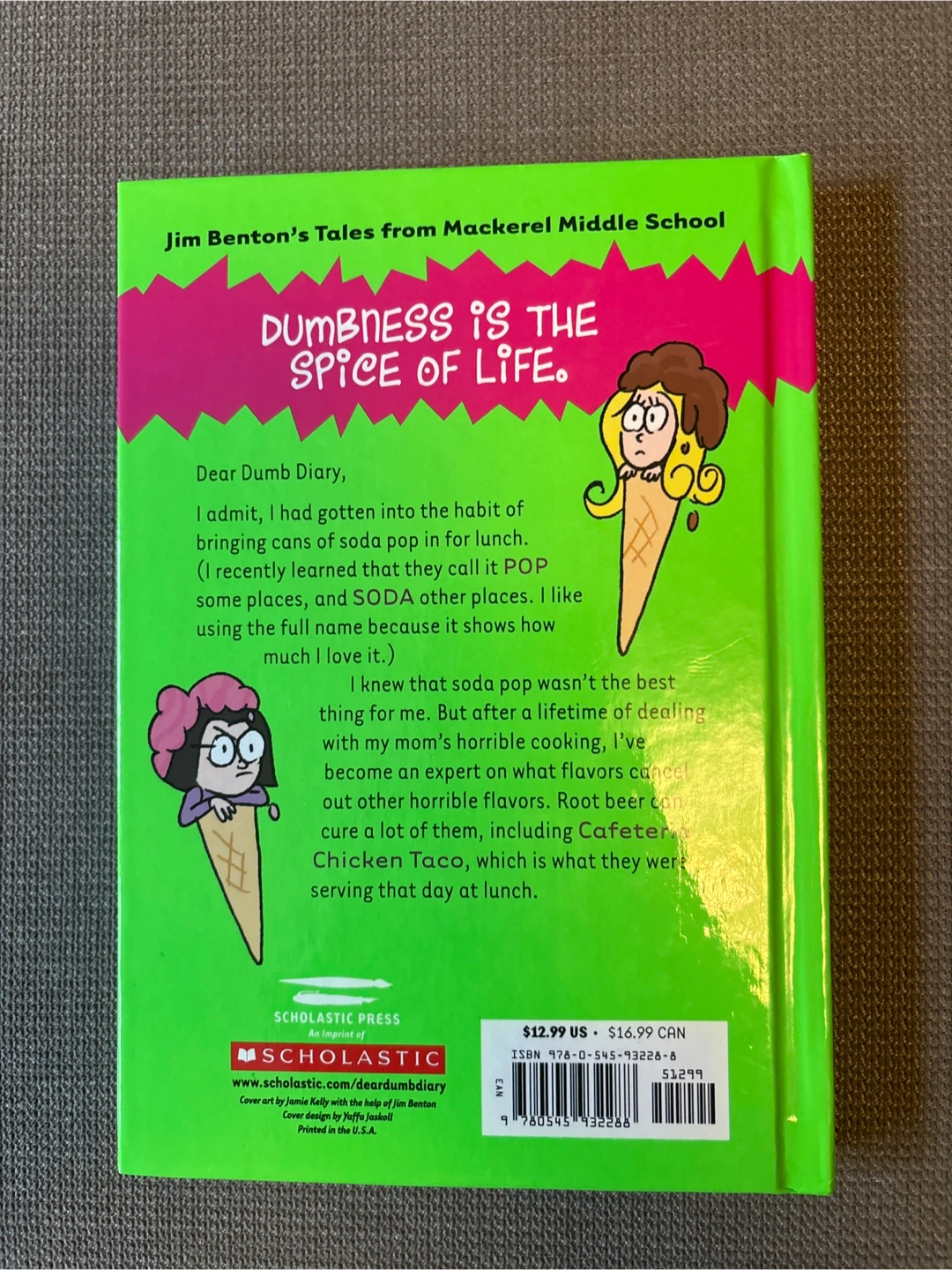 Hard Cover Dear Dumb Diary - photo 2