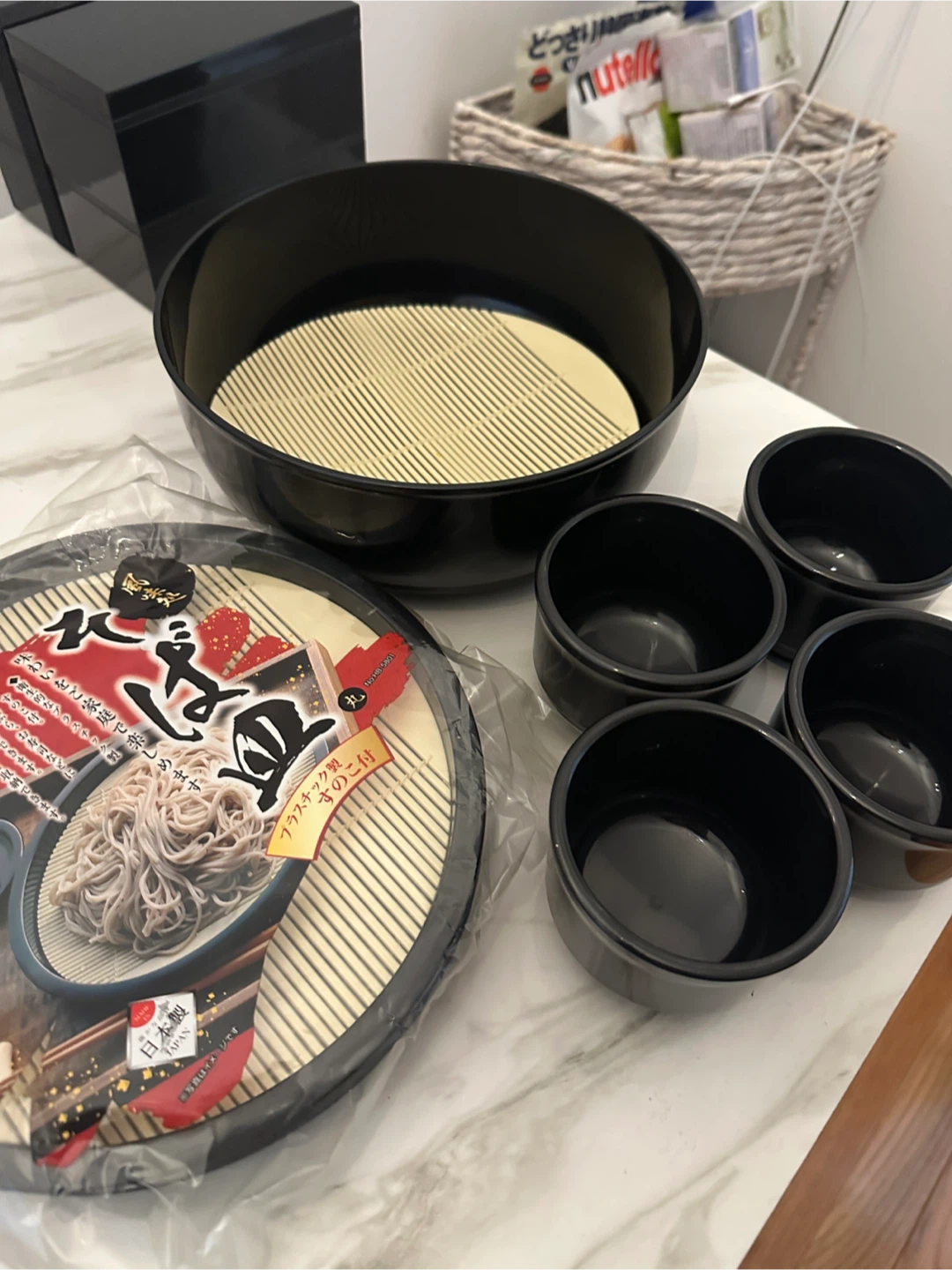 Soba Noodle Serving Set - 4 Bowls - photo 2