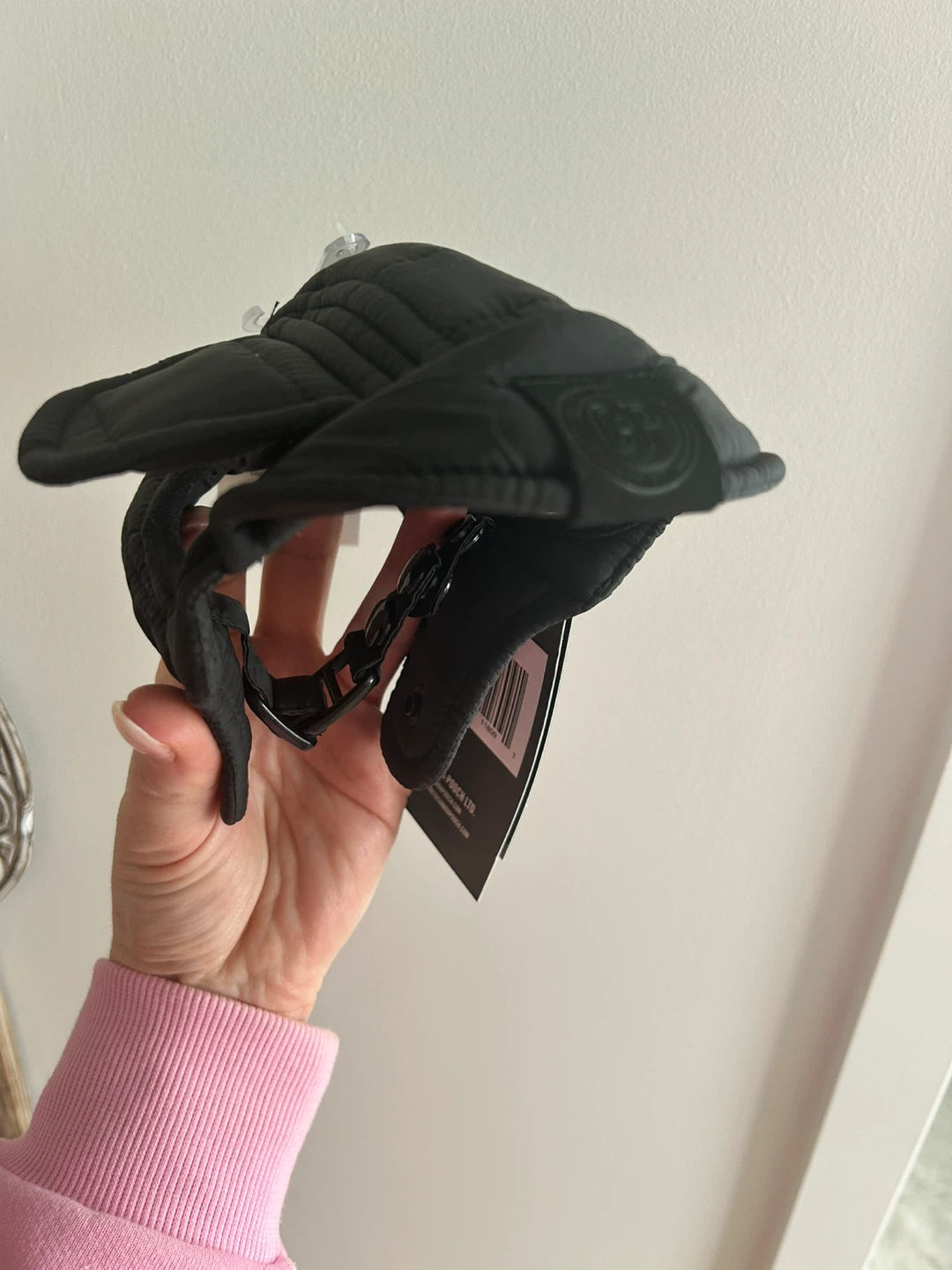 Canada Pooch Black Puffer Hat - Size S/P - photo 4